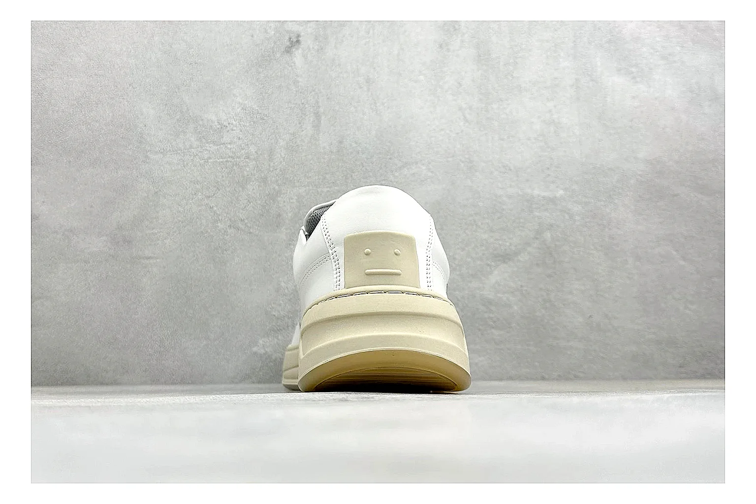 Acne Studios white velcro sneaker shopping brief image thumbnail 6