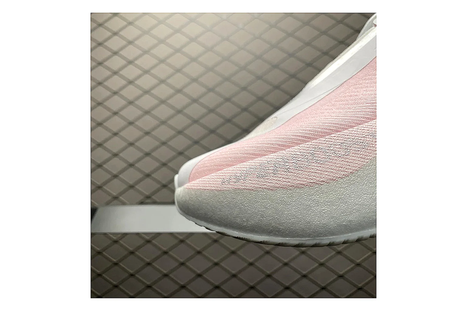 Adidas Adistar Cushion Pink shopping brief image showing white pink adistar cushion runner with mixed upper and runner shape thumbnail 3