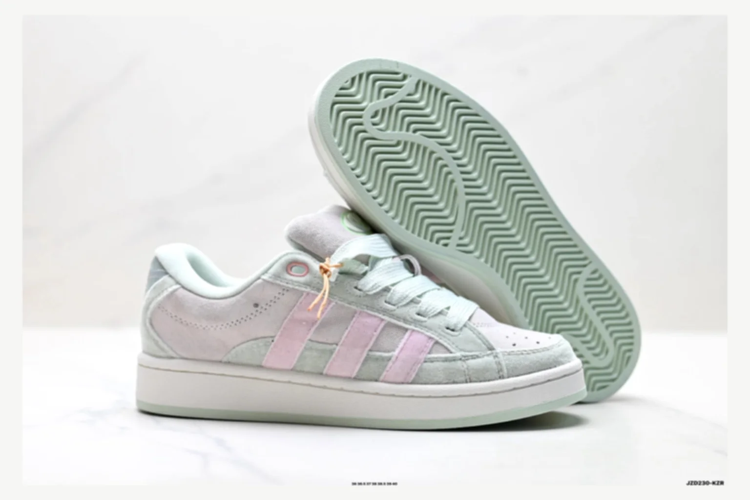 Adidas Campus Mint Pink Low Top shopping brief image SKU 1182167517 thumbnail 2