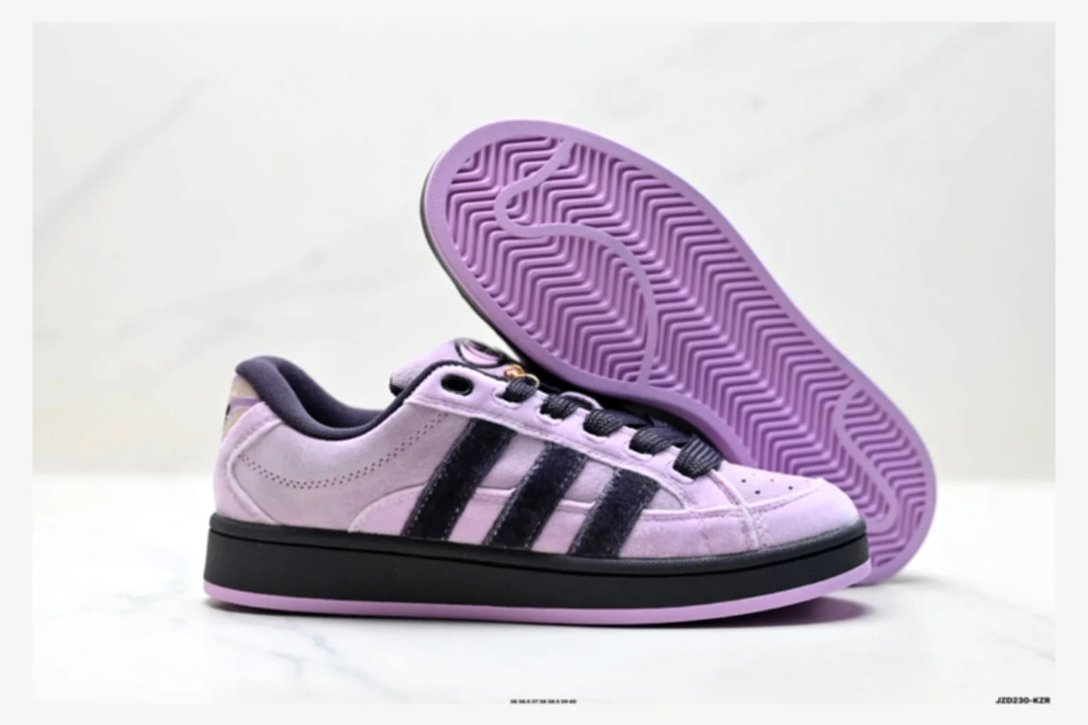 Adidas Campus Lavender Black Low Top shopping brief image SKU 1182167518 thumbnail 2