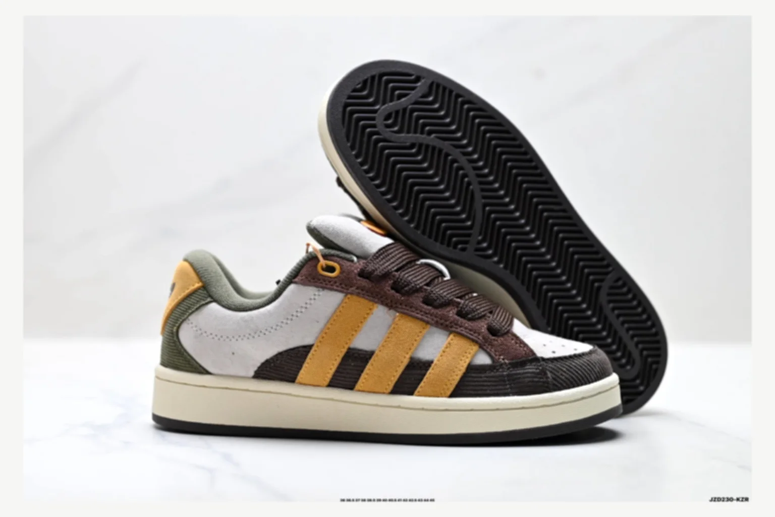 Adidas Campus Brown Yellow Low Top shopping brief image SKU 1182167515 thumbnail 2