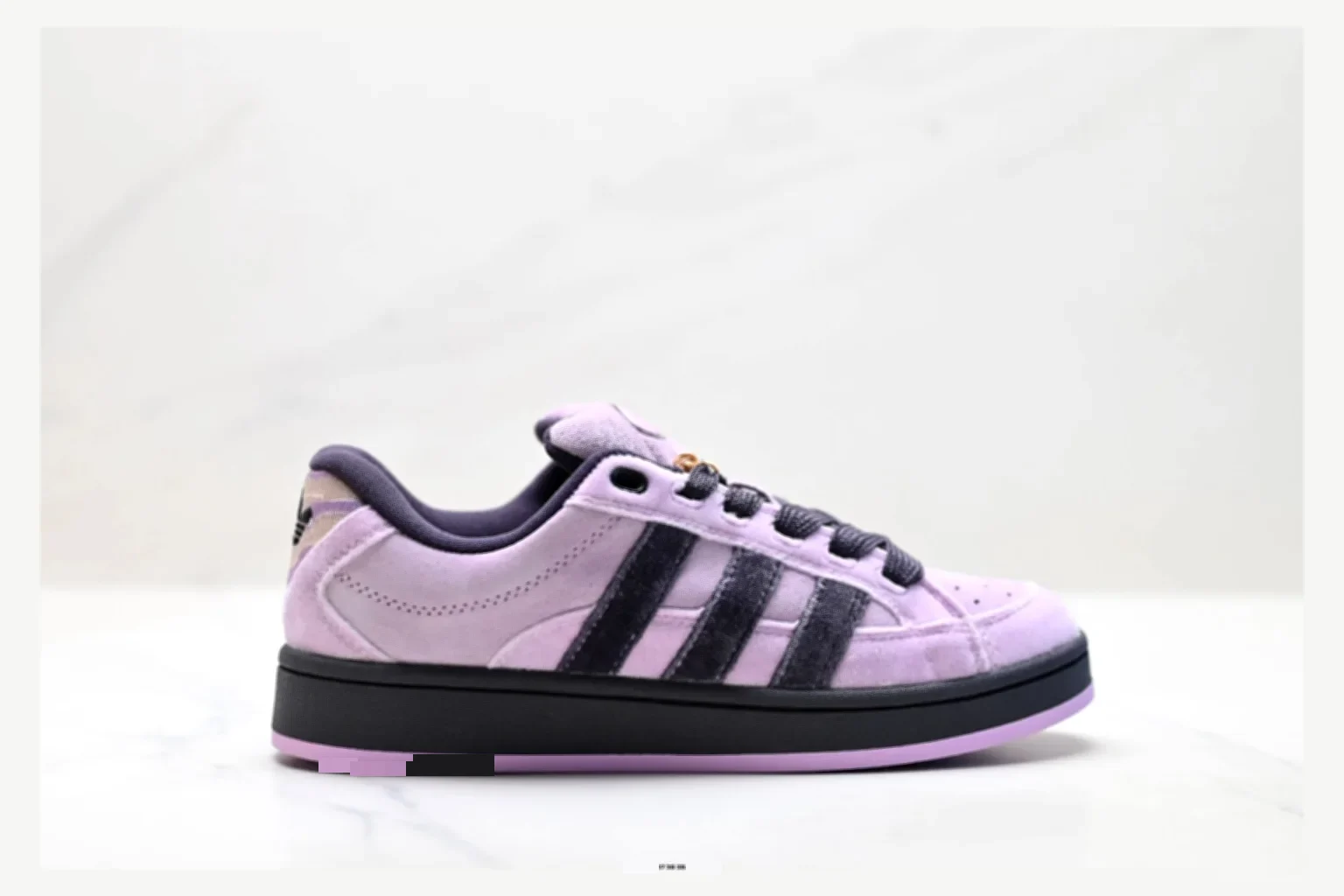 Adidas Campus Lavender Black Low Top shopping brief image SKU 1182167518