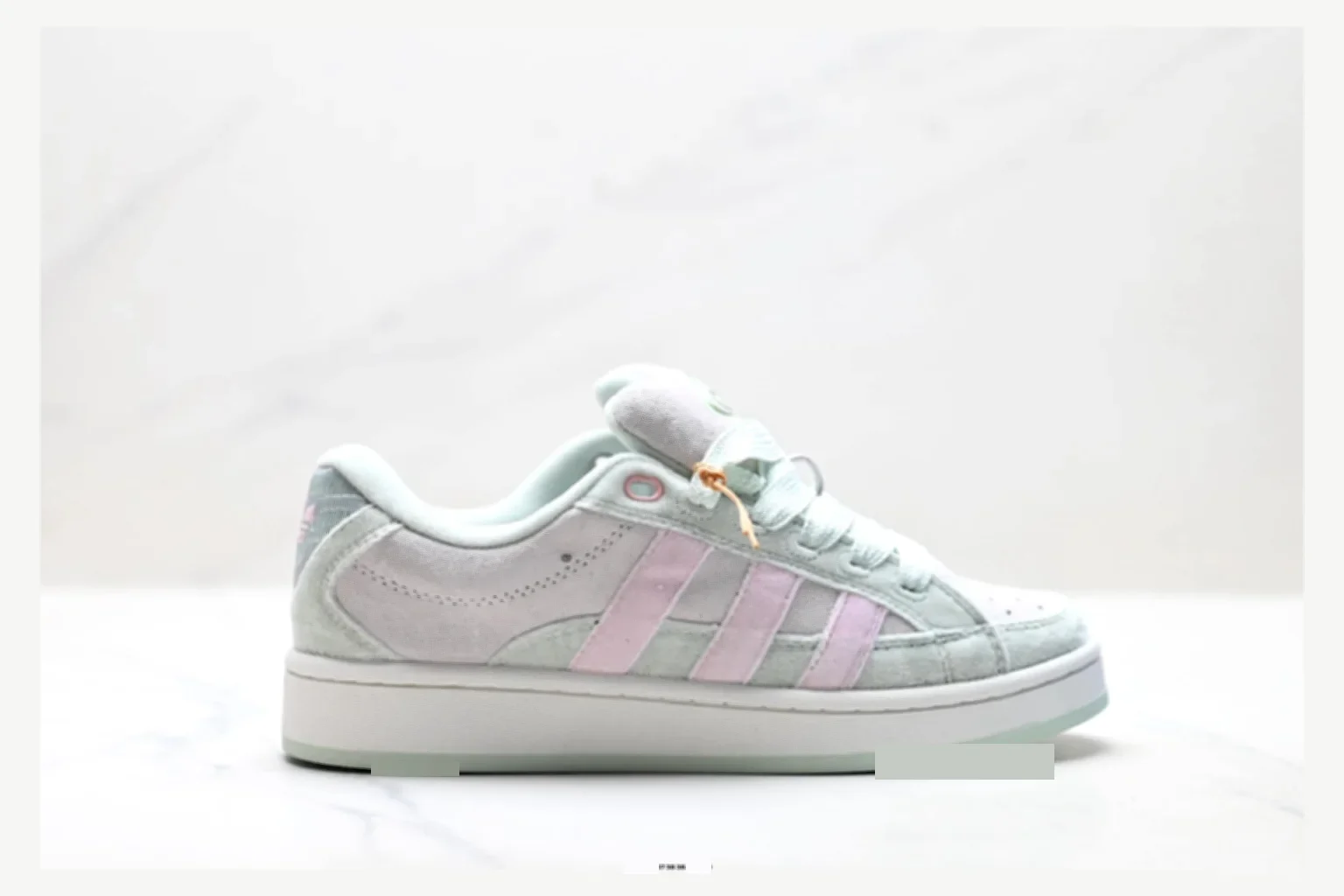 Adidas Campus Mint Pink Low Top shopping brief image SKU 1182167517
