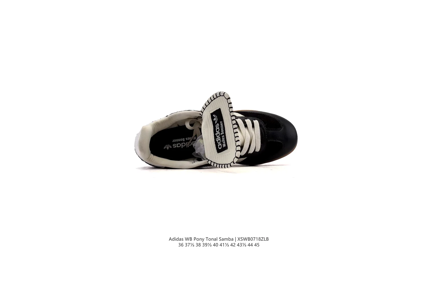 Adidas Gazelle Black Gum gum sole terrace six photo view thumbnail 5