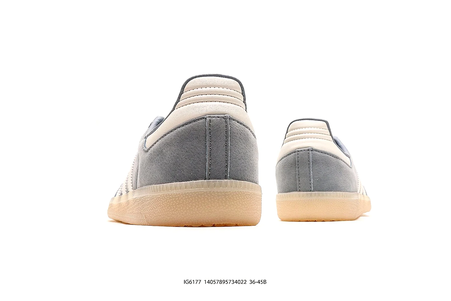 GogoBuy agent brief photos for Adidas Gray White Terrace Sneaker