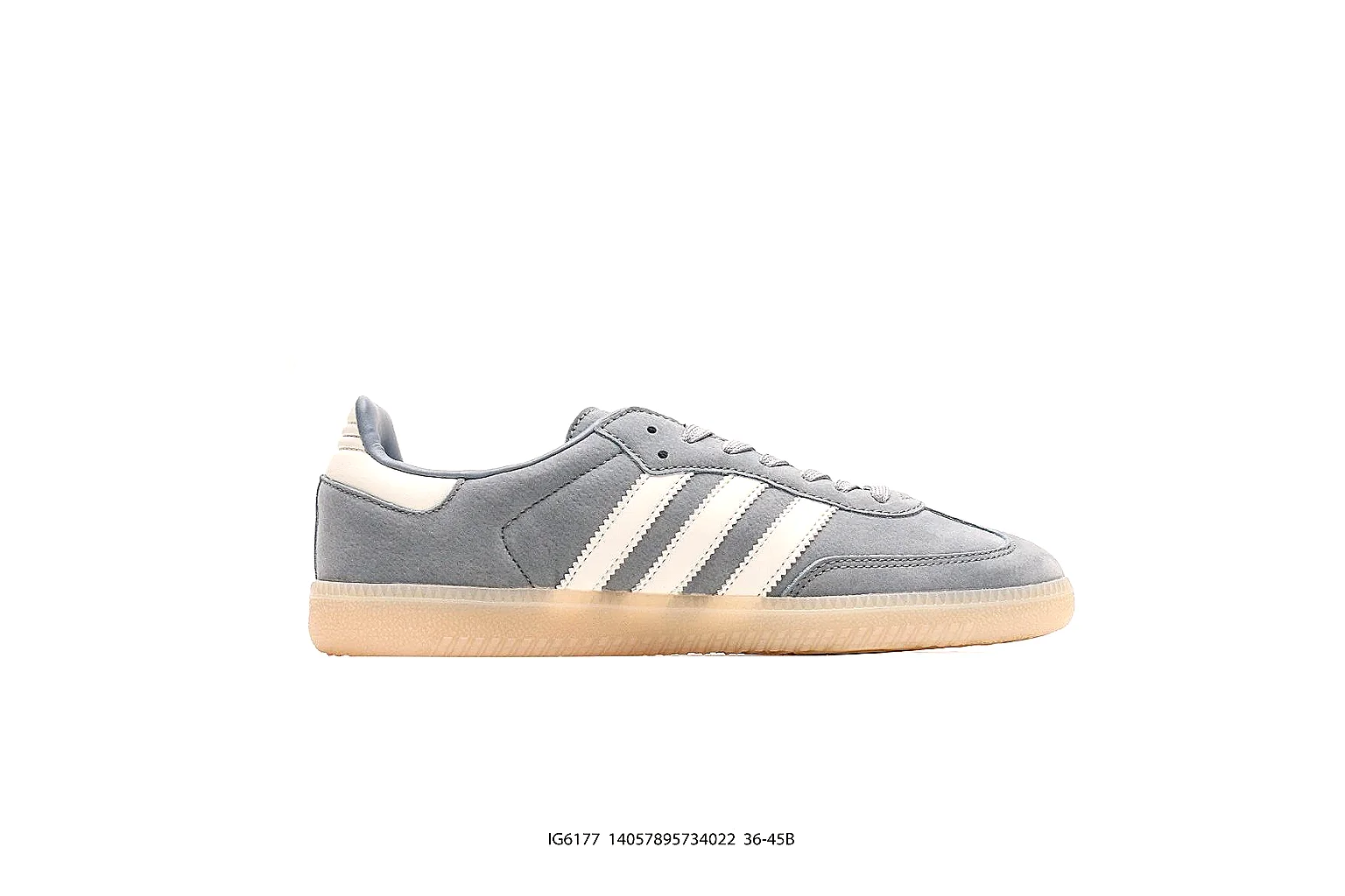 GogoBuy agent brief photos for Adidas Gray White Terrace Sneaker thumbnail 4