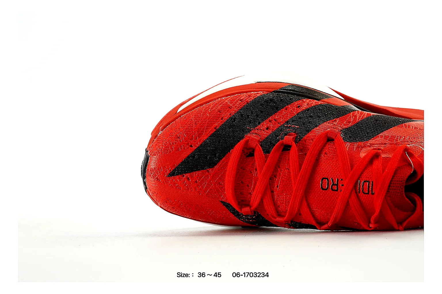 gogobuy.cloud Adidas Red Black Performance Runner 1529 Red Black runner product image thumbnail 2
