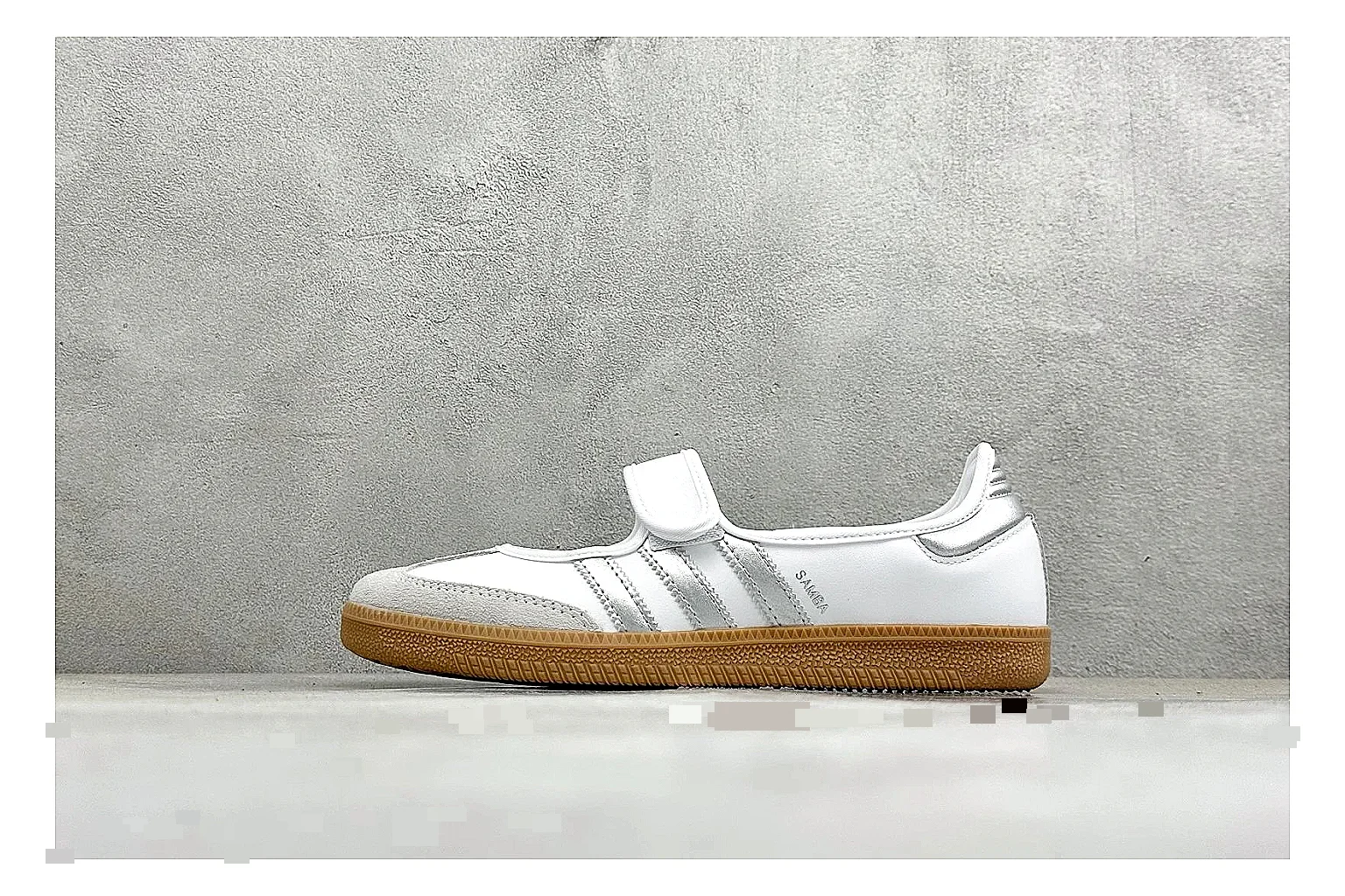Adidas Samba Jane white shopping brief image