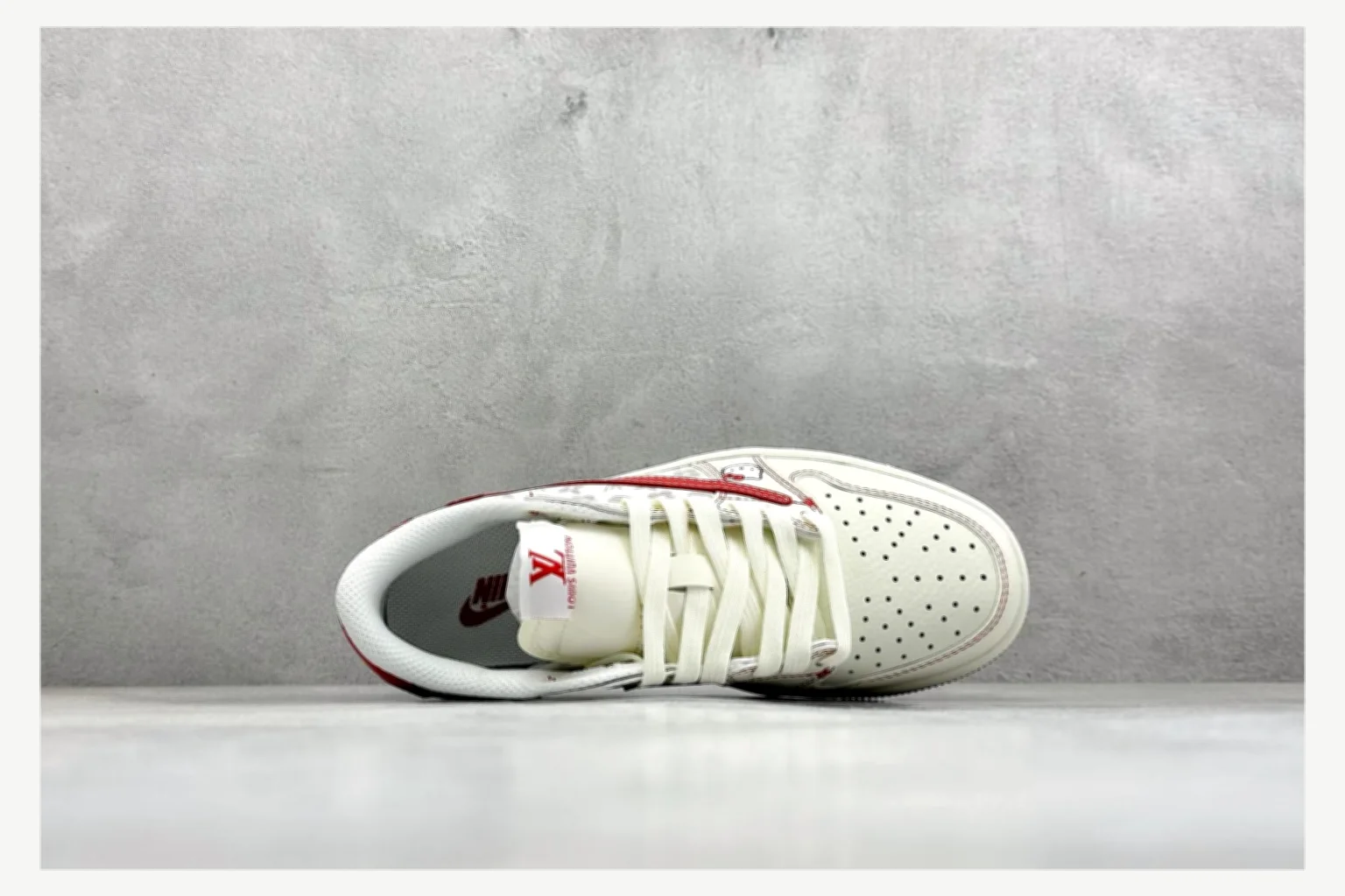 Adidas Samba White Red Low Top shopping brief image SKU 1182167385 thumbnail 5
