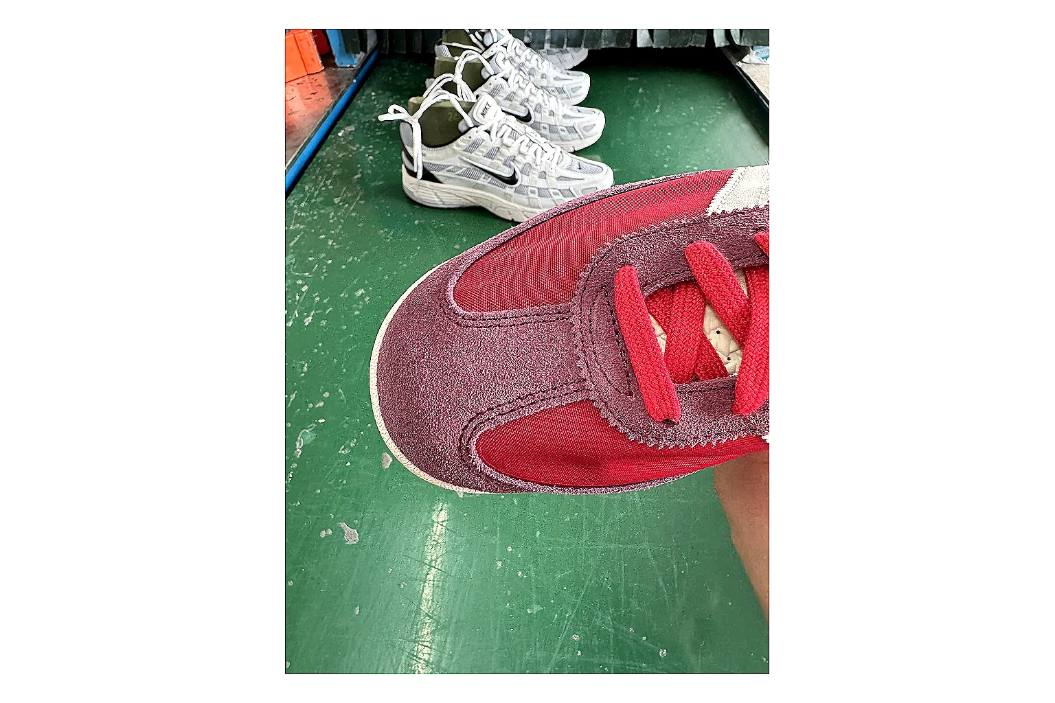 Adidas SL 72 RS Red White shopping brief image showing white red sl 72 rs retro runner with mixed upper and runner shape thumbnail 6