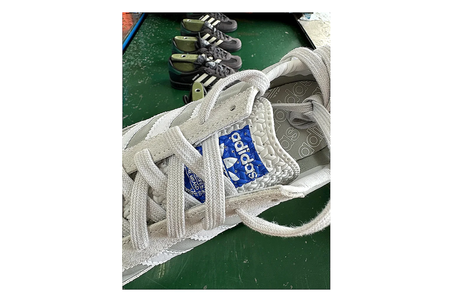 Adidas SL 72 RS White Grey shopping brief image showing white grey sl 72 rs retro runner with mixed upper and runner shape thumbnail 2