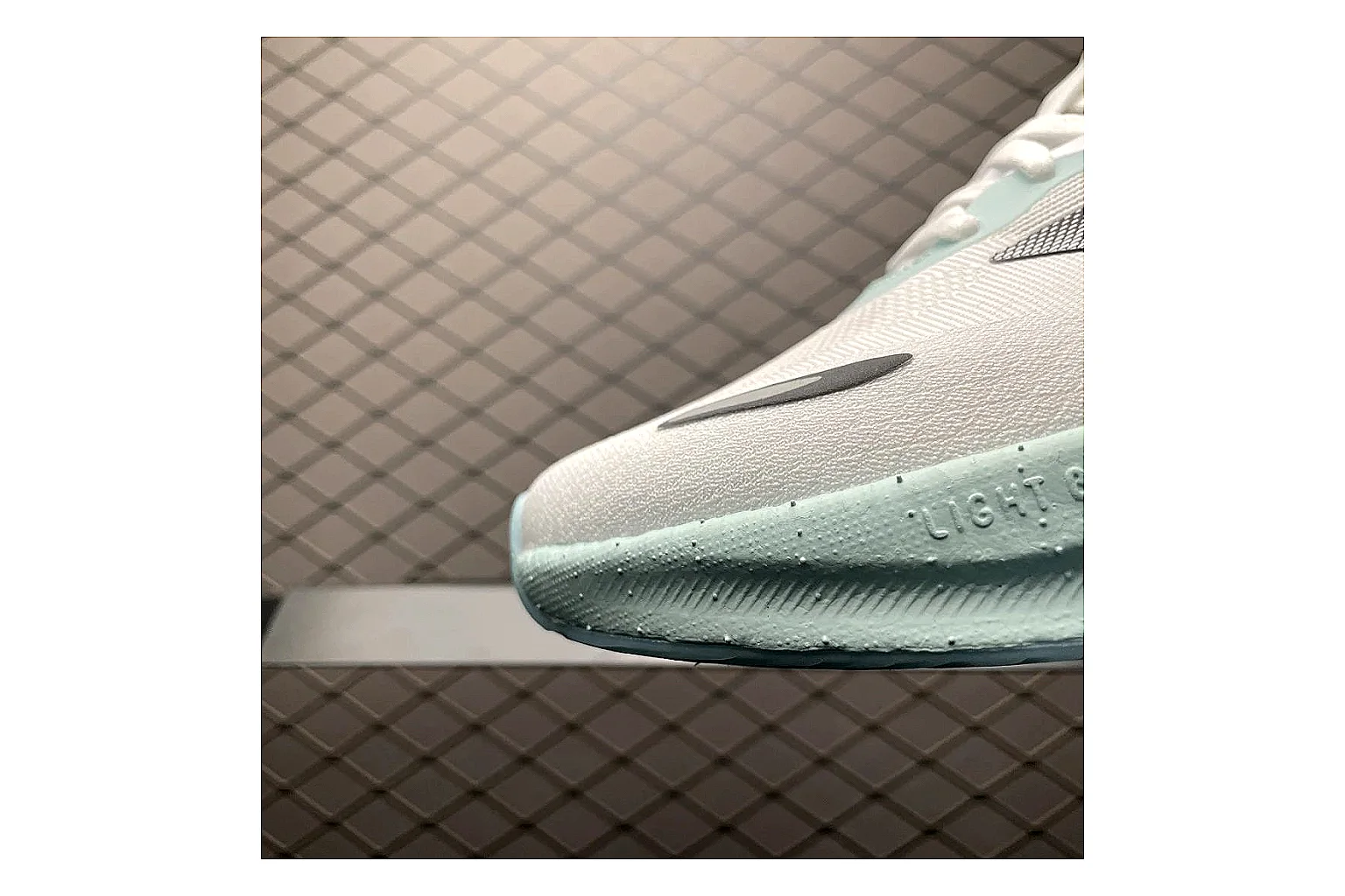 Adidas Velosamba White Grey Sneaker shopping brief image showing white grey velosamba terrace sneaker with mixed upper and terrace shape thumbnail 3