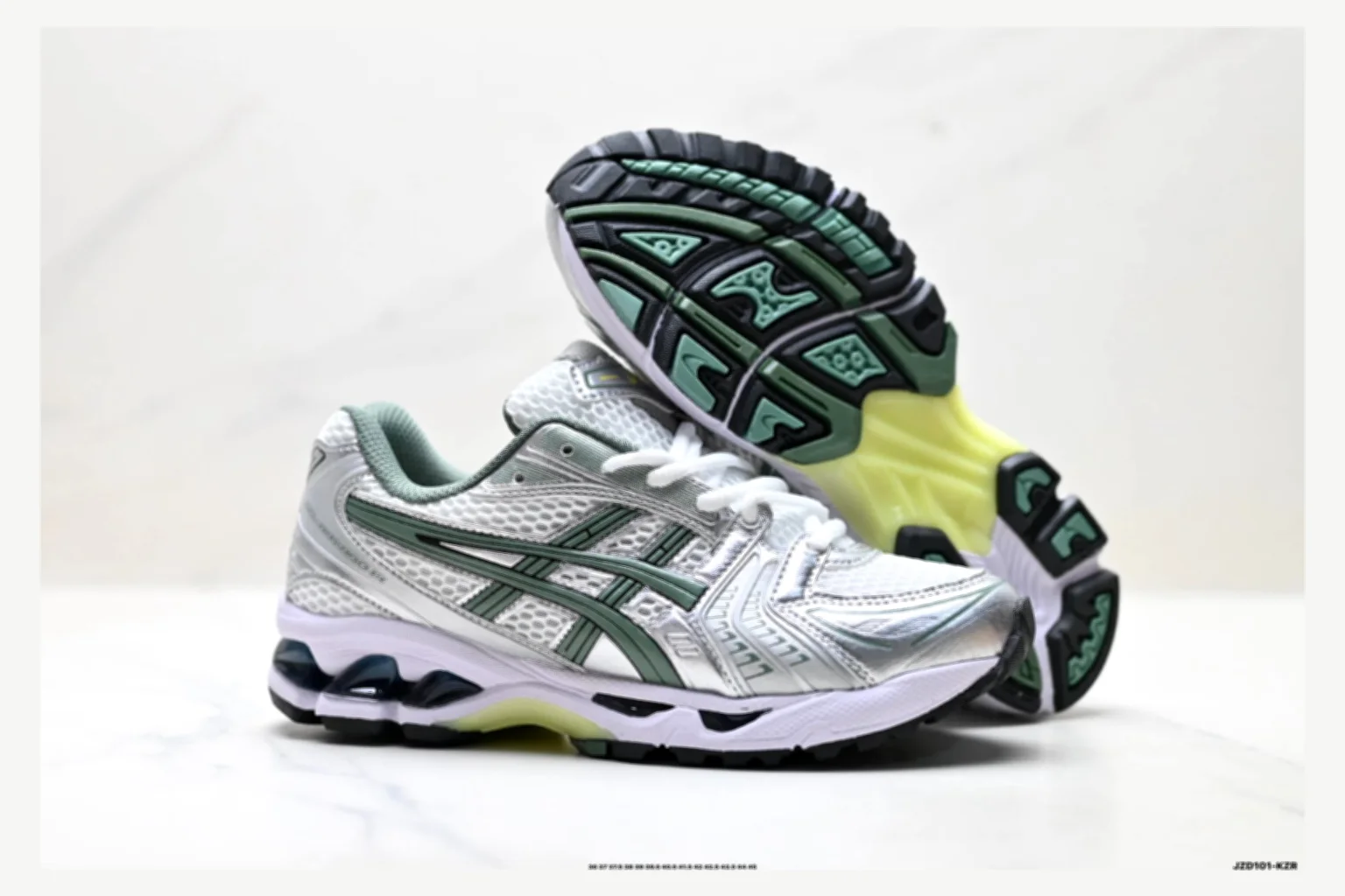 Asics Gel-Kayano Brown Cream Runner shopping brief image SKU 1182167435 thumbnail 2