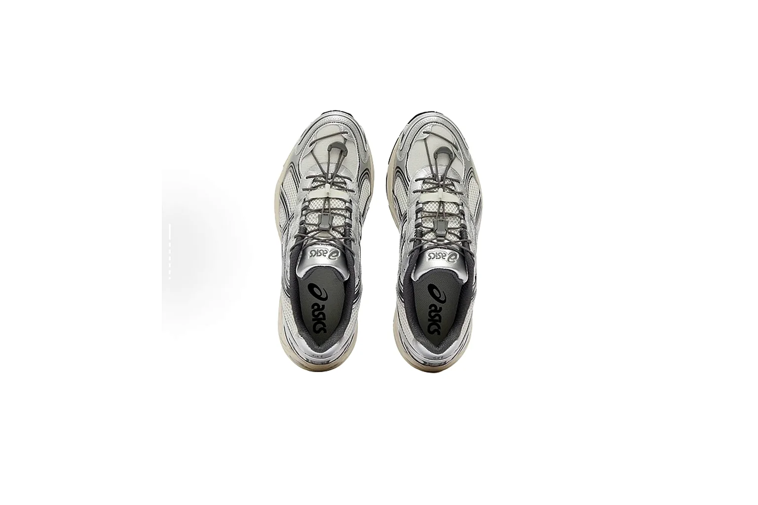 Asics Gel-Kayano 14 Silver Grey gel runner six photo view thumbnail 5