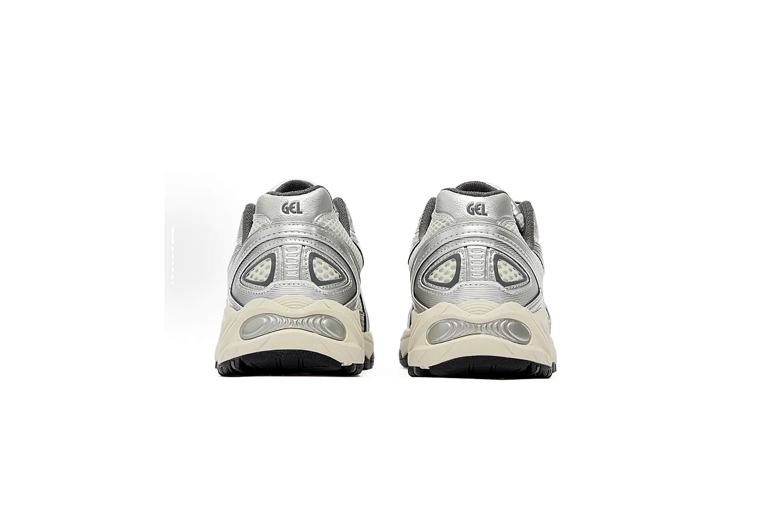 Asics Gel-Kayano 14 Silver Grey gel runner six photo view thumbnail 6