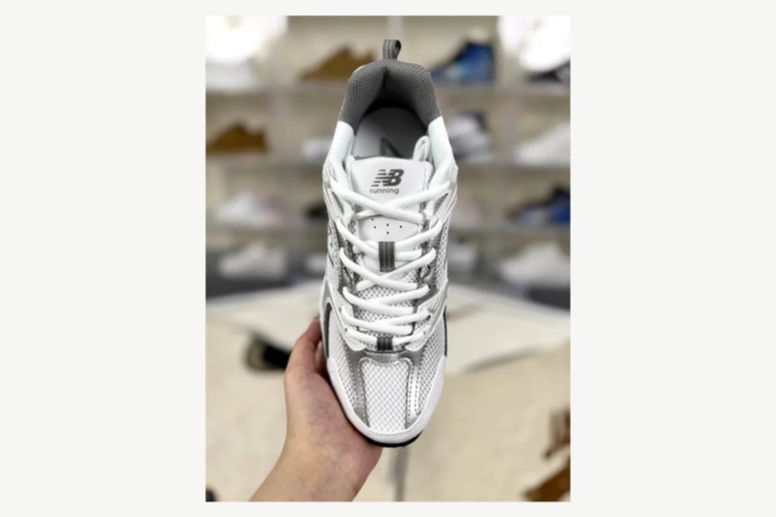 New Balance 530 Gray Blue Runner shopping brief image SKU 1194924594 thumbnail 2