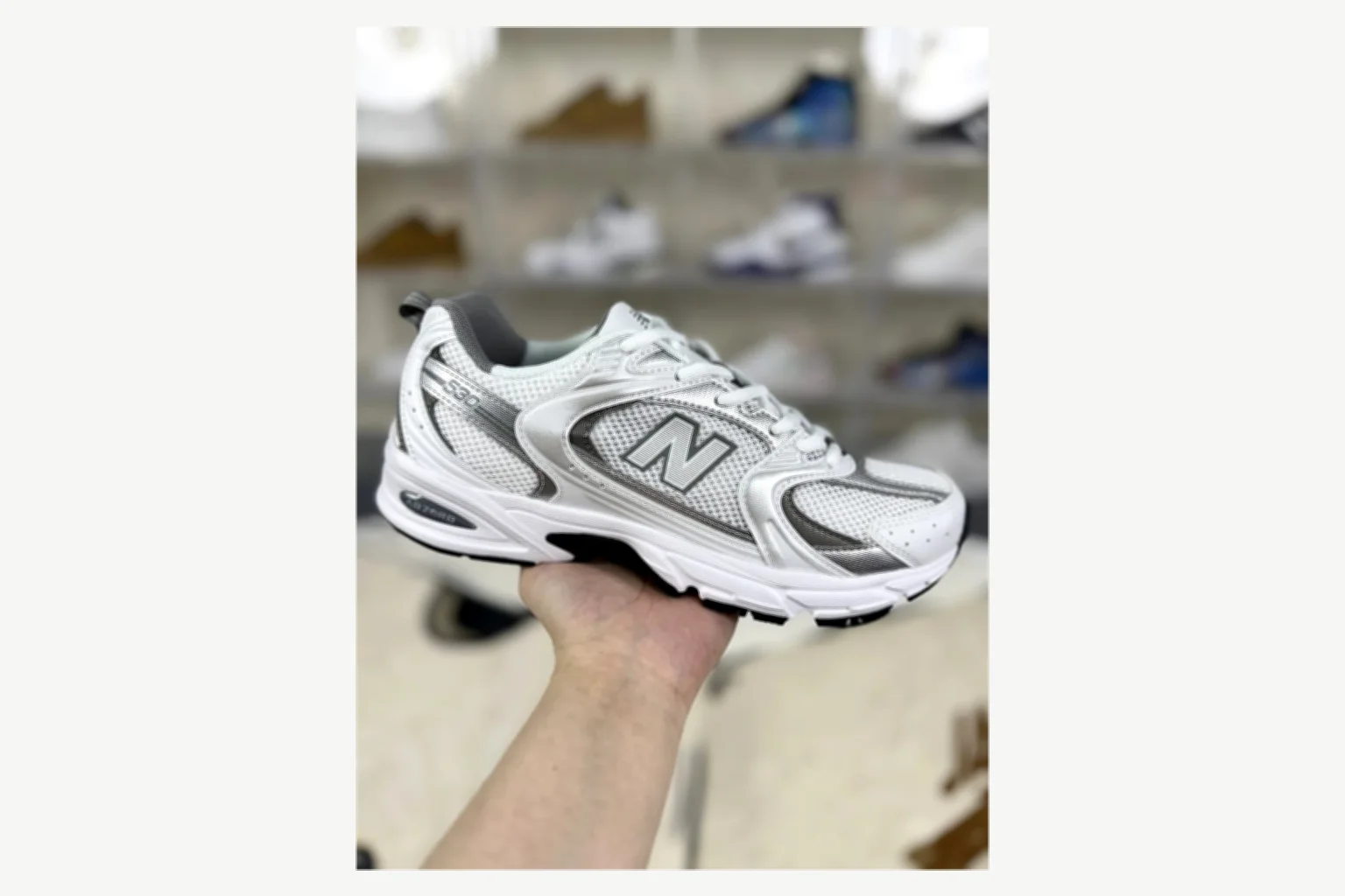 New Balance 530 Gray Blue Runner shopping brief image SKU 1194924594 thumbnail 4