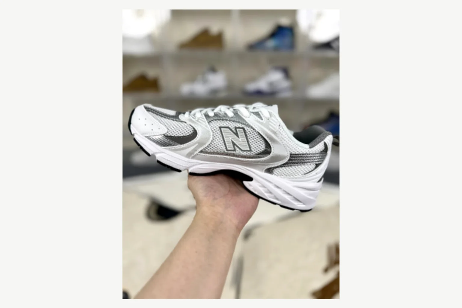 New Balance 530 Gray Blue Runner shopping brief image SKU 1194924594 thumbnail 5