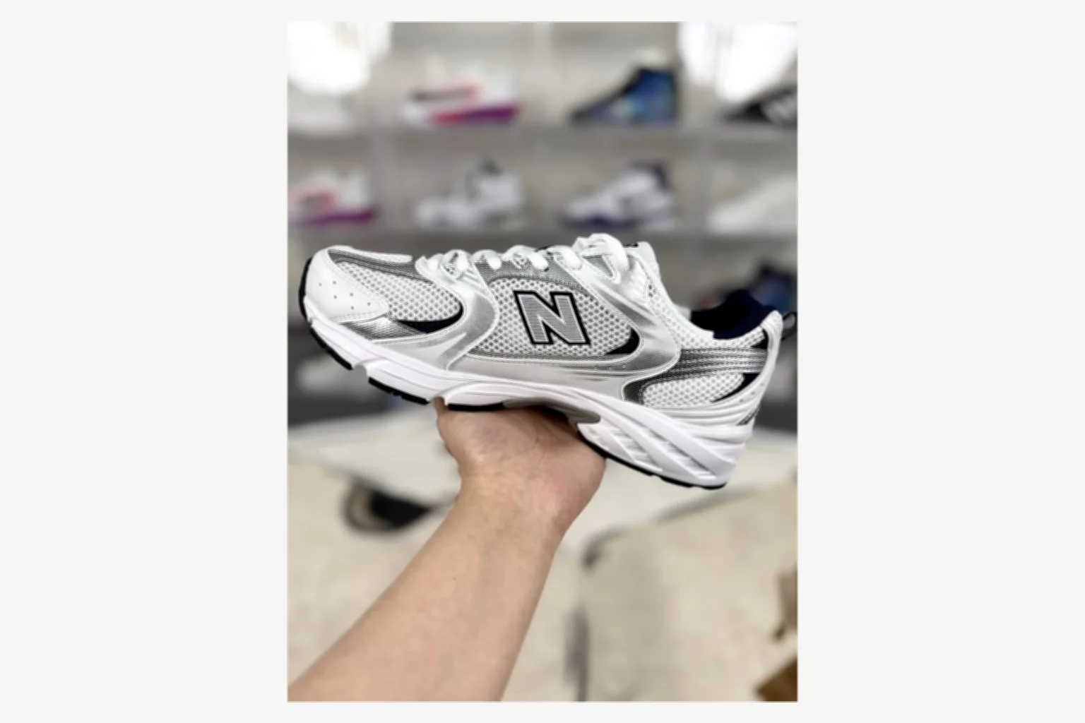 New Balance 530 Pink White Runner shopping brief image SKU 1194924620 thumbnail 5