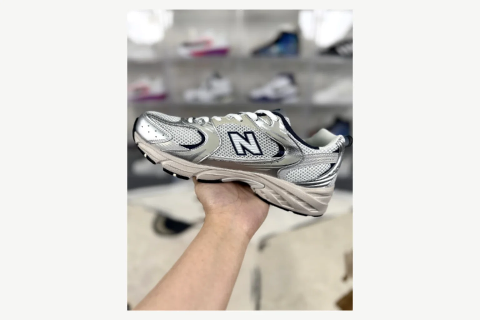 New Balance 530 White Black Runner shopping brief image SKU 1194924648 thumbnail 5