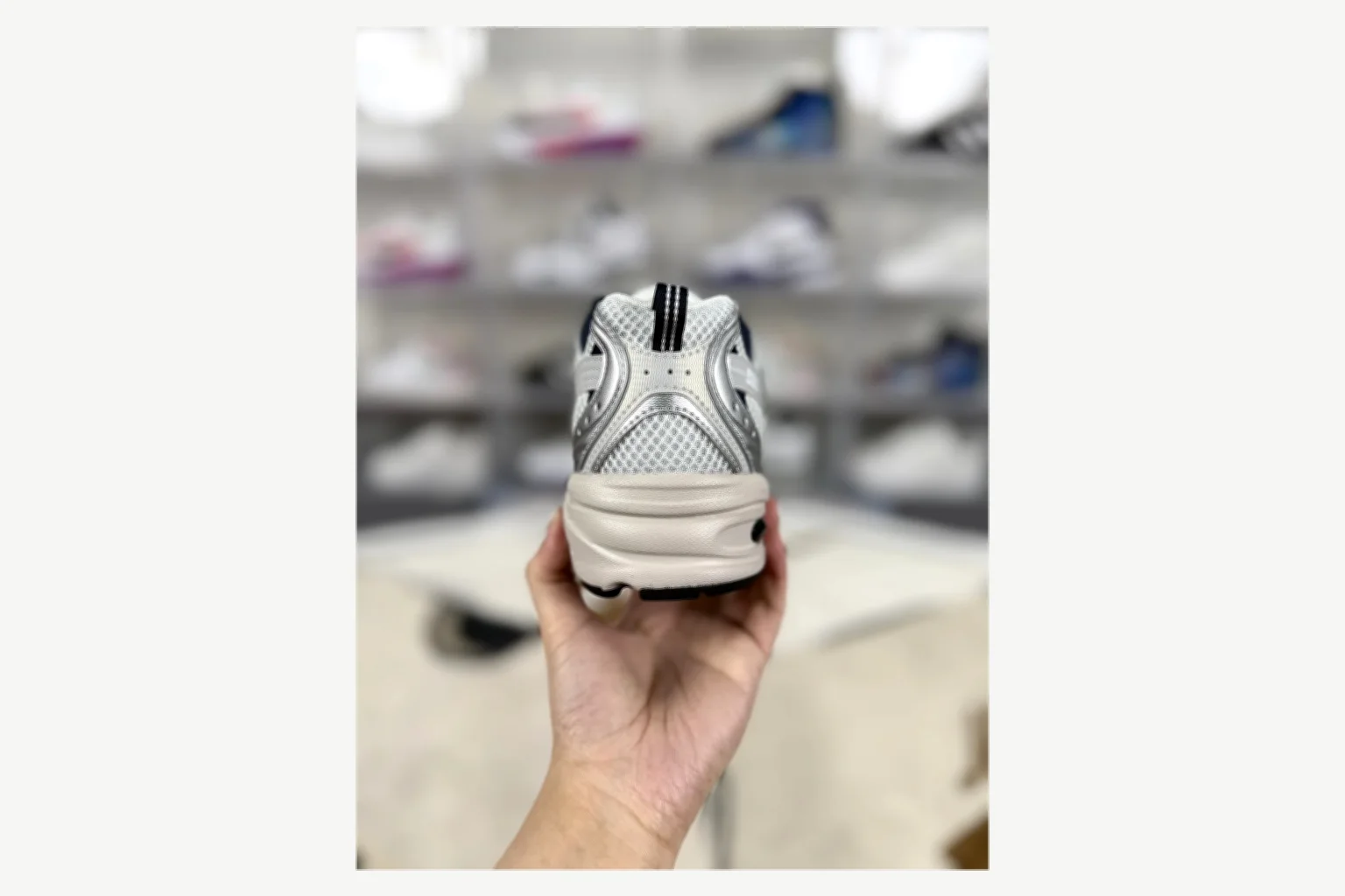 New Balance 530 White Black Runner shopping brief image SKU 1194924648 thumbnail 6