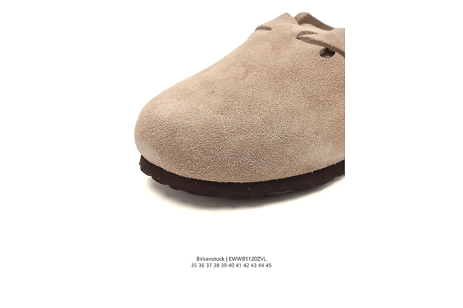 gogobuy.cloud Birkenstock Beige Suede Clog 0873 Beige mule product image thumbnail 2