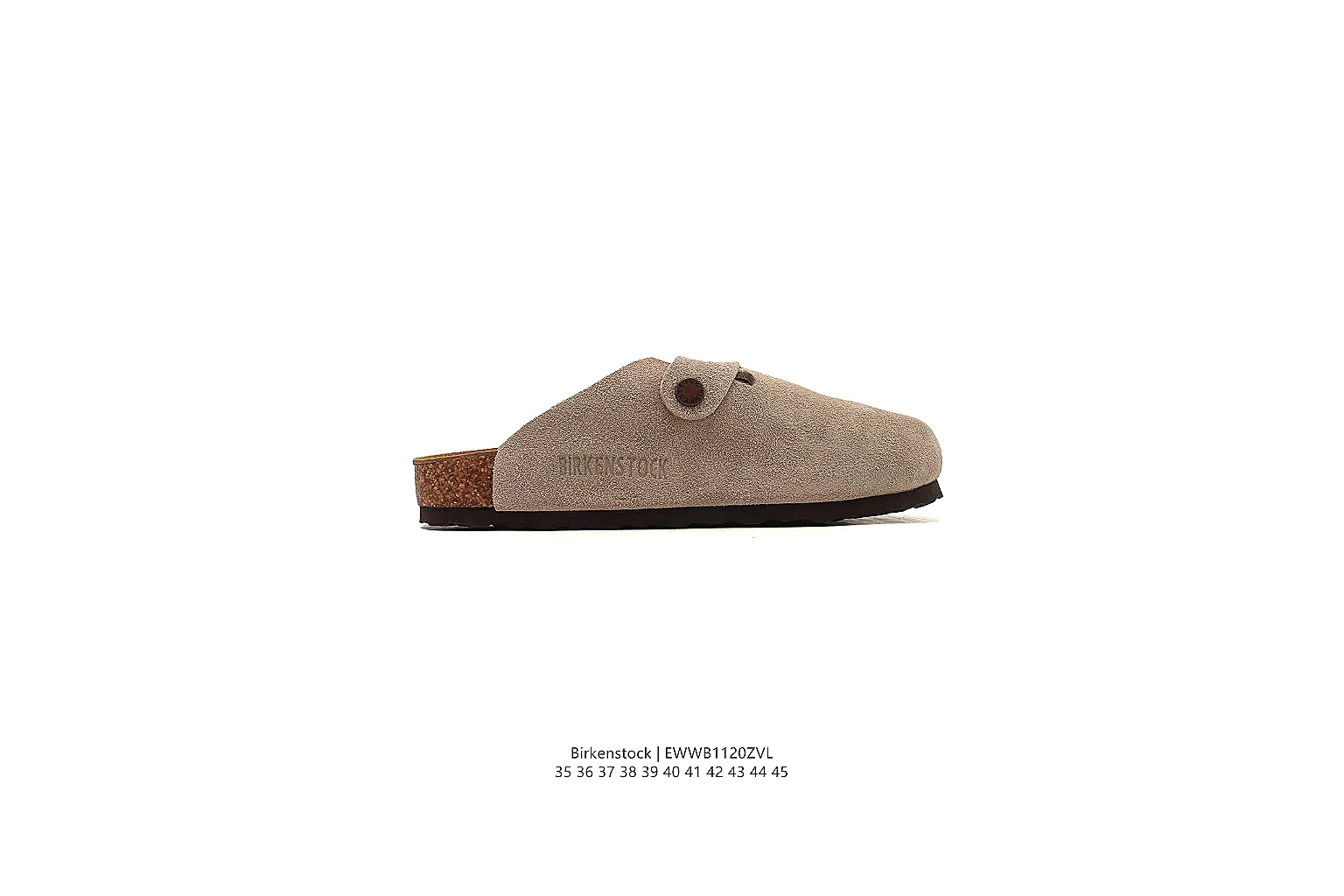 gogobuy.cloud Birkenstock Beige Suede Clog 0873 Beige mule product image thumbnail 5