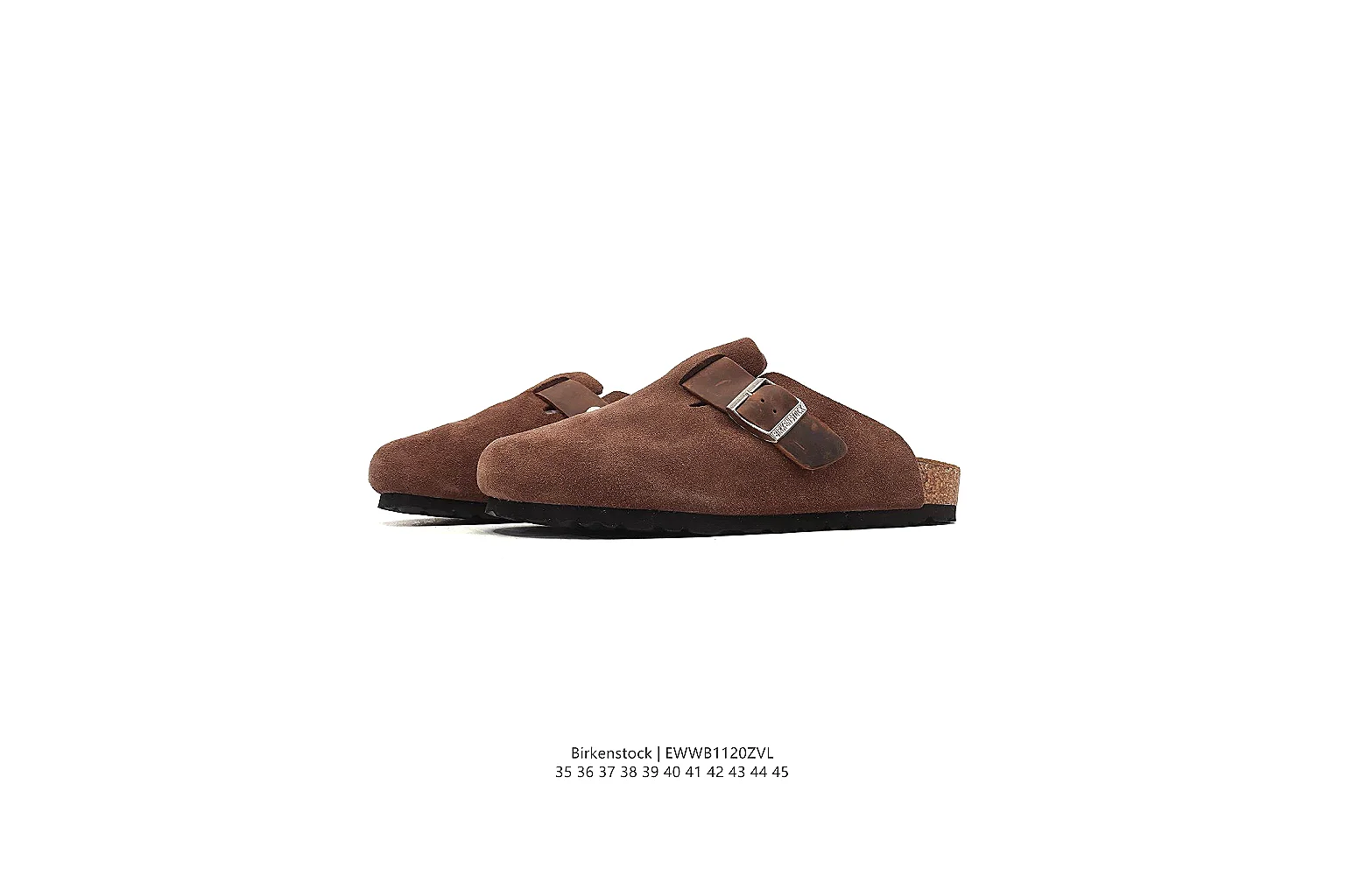 gogobuy.cloud Birkenstock Brown Suede Clog 0876 Brown mule product image thumbnail 4