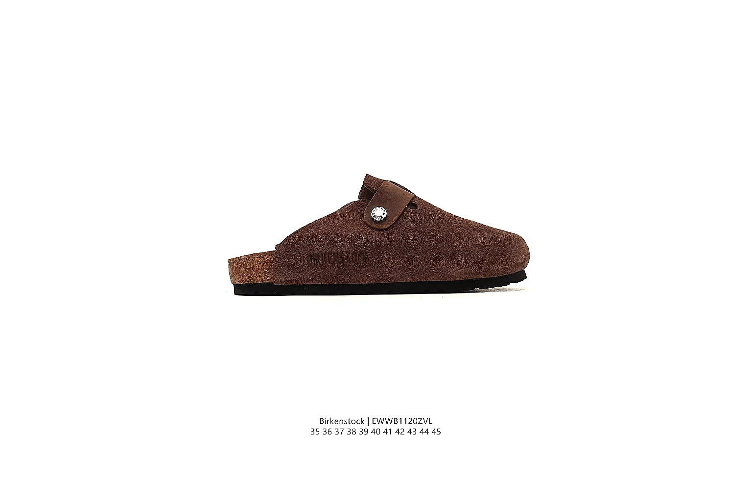 gogobuy.cloud Birkenstock Brown Suede Clog 0876 Brown mule product image thumbnail 5