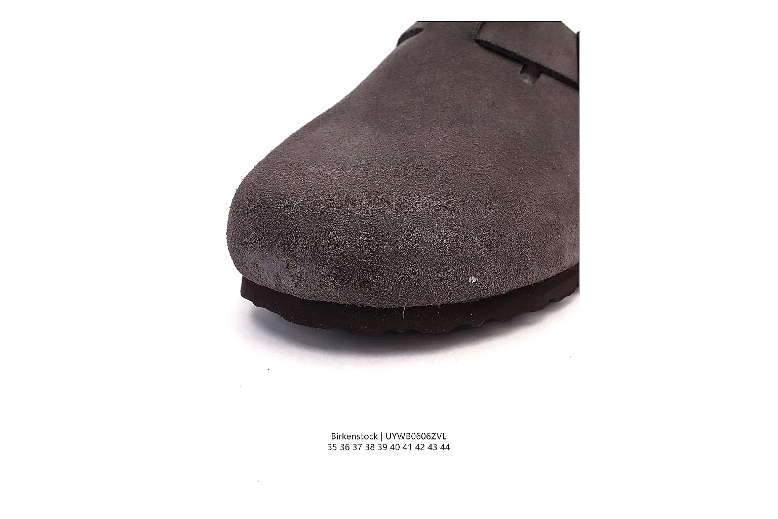 gogobuy.cloud Birkenstock Dark Grey Suede Clog 0889 Dark Grey mule product image thumbnail 2