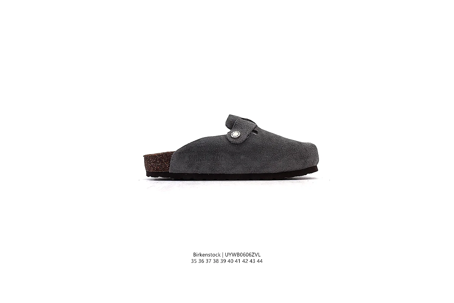 gogobuy.cloud Birkenstock Grey Suede Clog 0903 Grey mule product image thumbnail 5