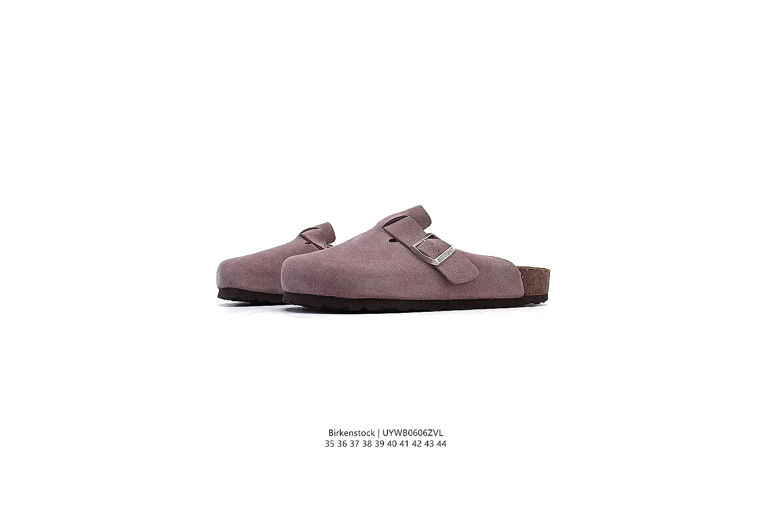 gogobuy.cloud Birkenstock Mauve Suede Clog 0896 Mauve mule product image thumbnail 4