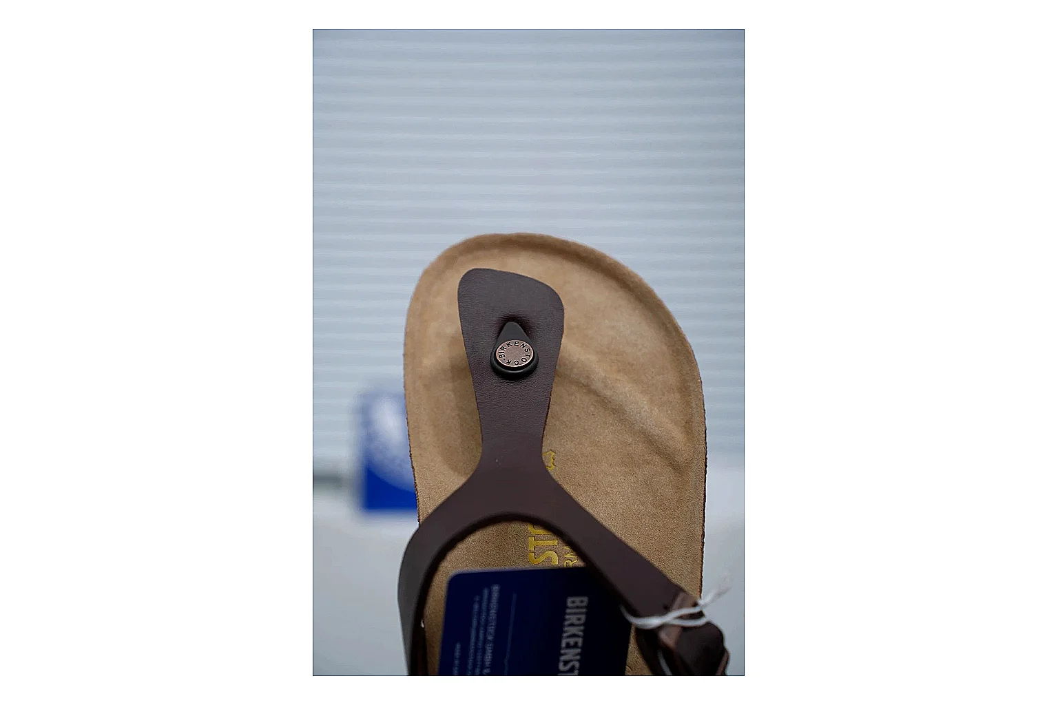 Birkenstock Boston Mocha Cork Clog shopping brief image showing closed toe, suede-look upper, side buckle and contoured footbed for relaxed year-round styling thumbnail 3