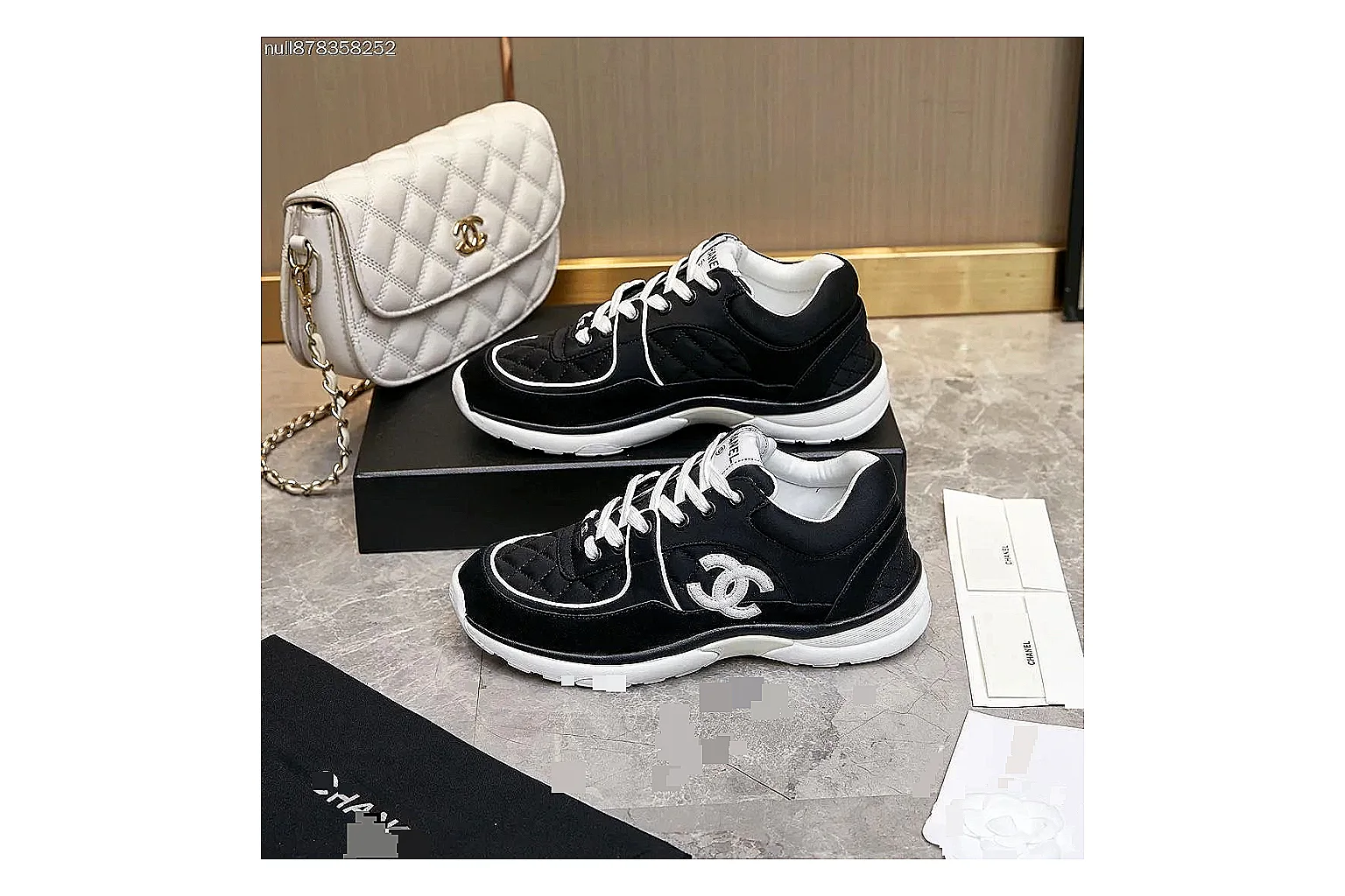 GogoBuy agent brief photos for Chanel Black Runner Sneaker thumbnail 2