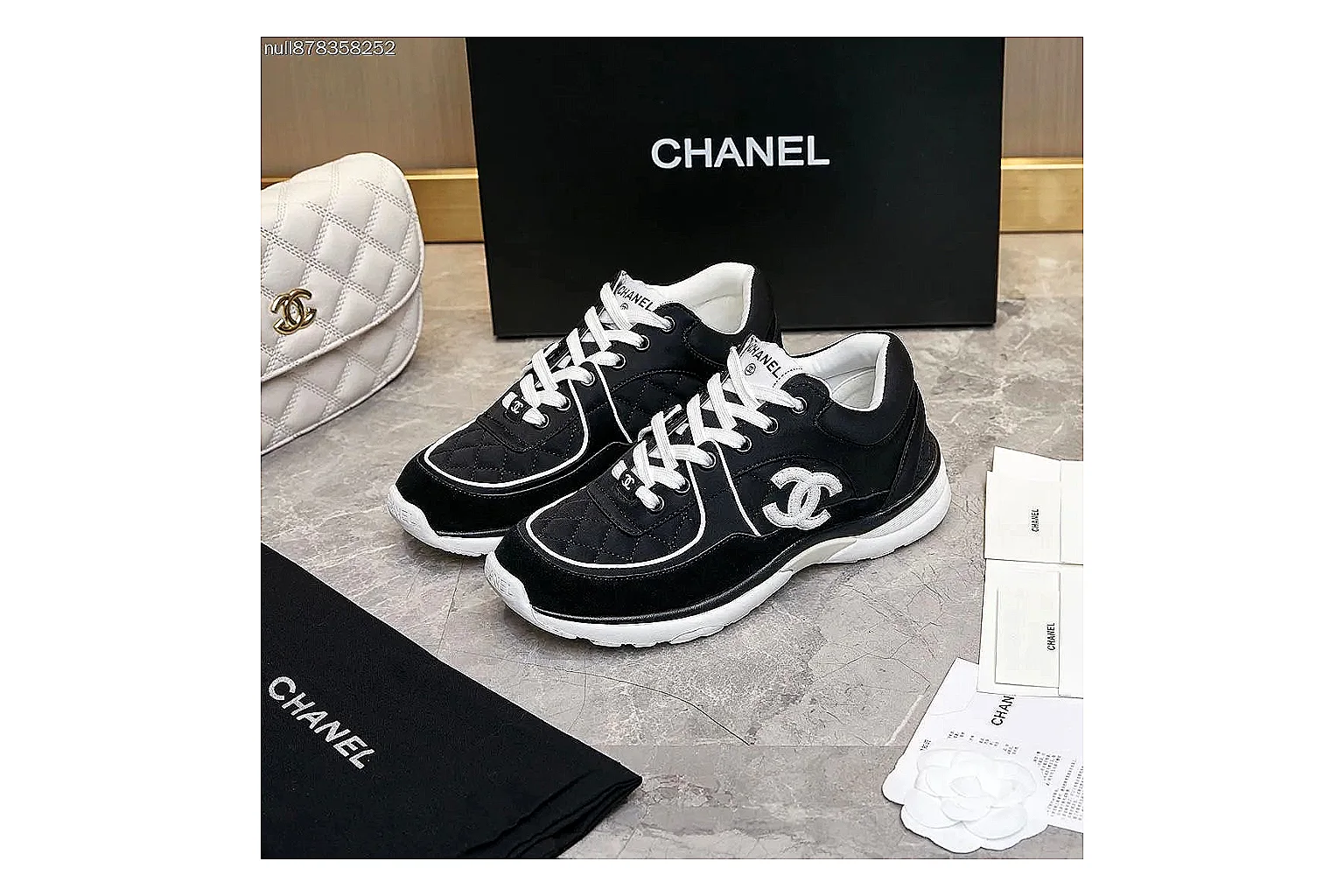 GogoBuy agent brief photos for Chanel Black Runner Sneaker thumbnail 6