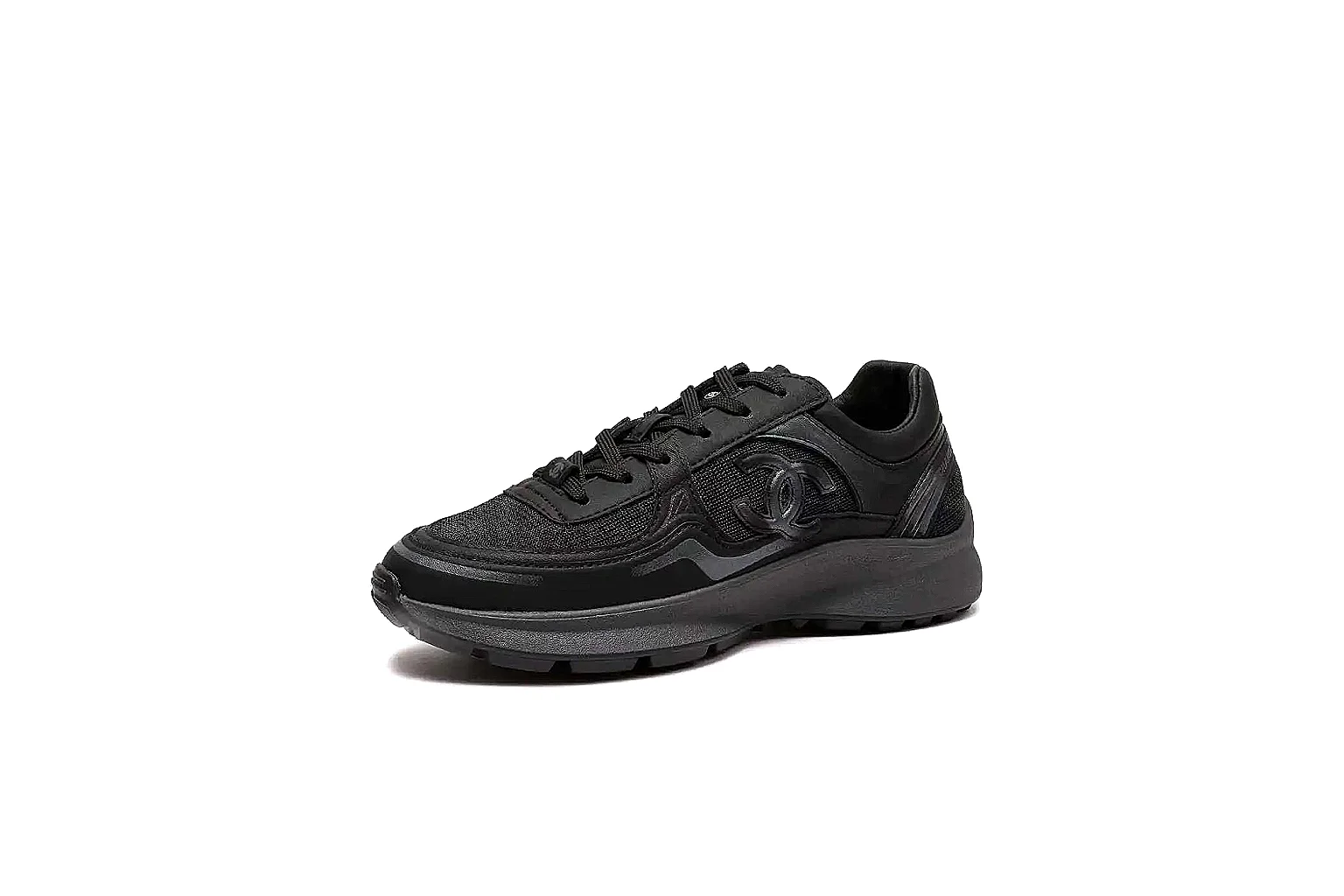 GogoBuy agent brief photos for Chanel Black Runner Sneaker thumbnail 2