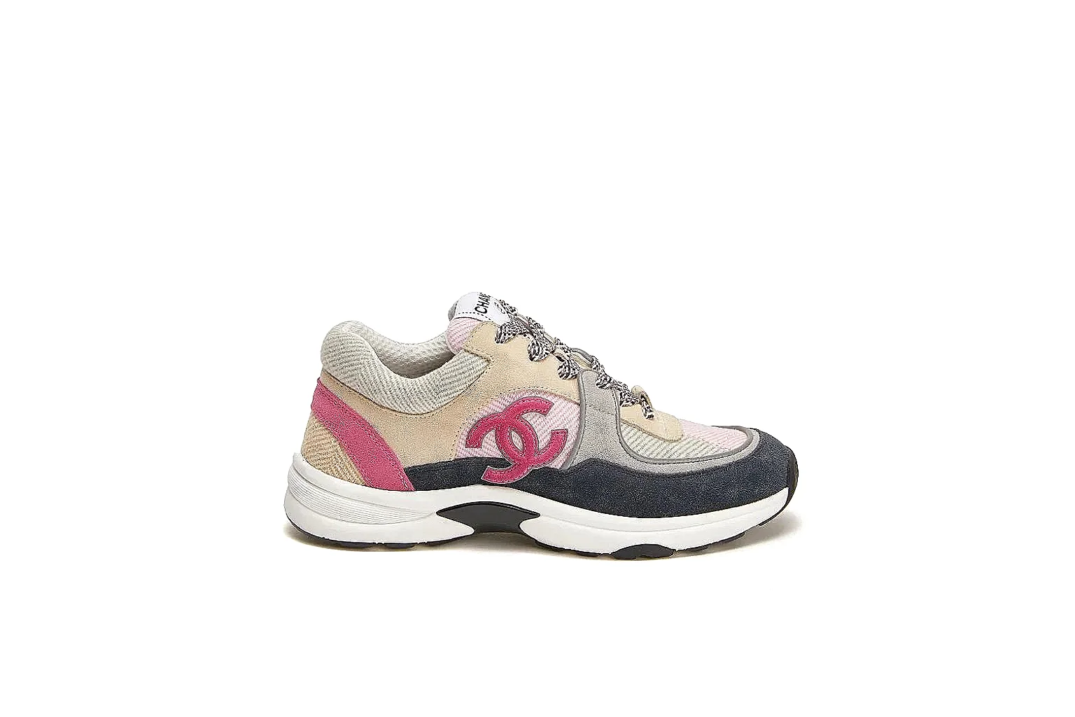 GogoBuy agent brief photos for Chanel Black White Runner Sneaker thumbnail 2