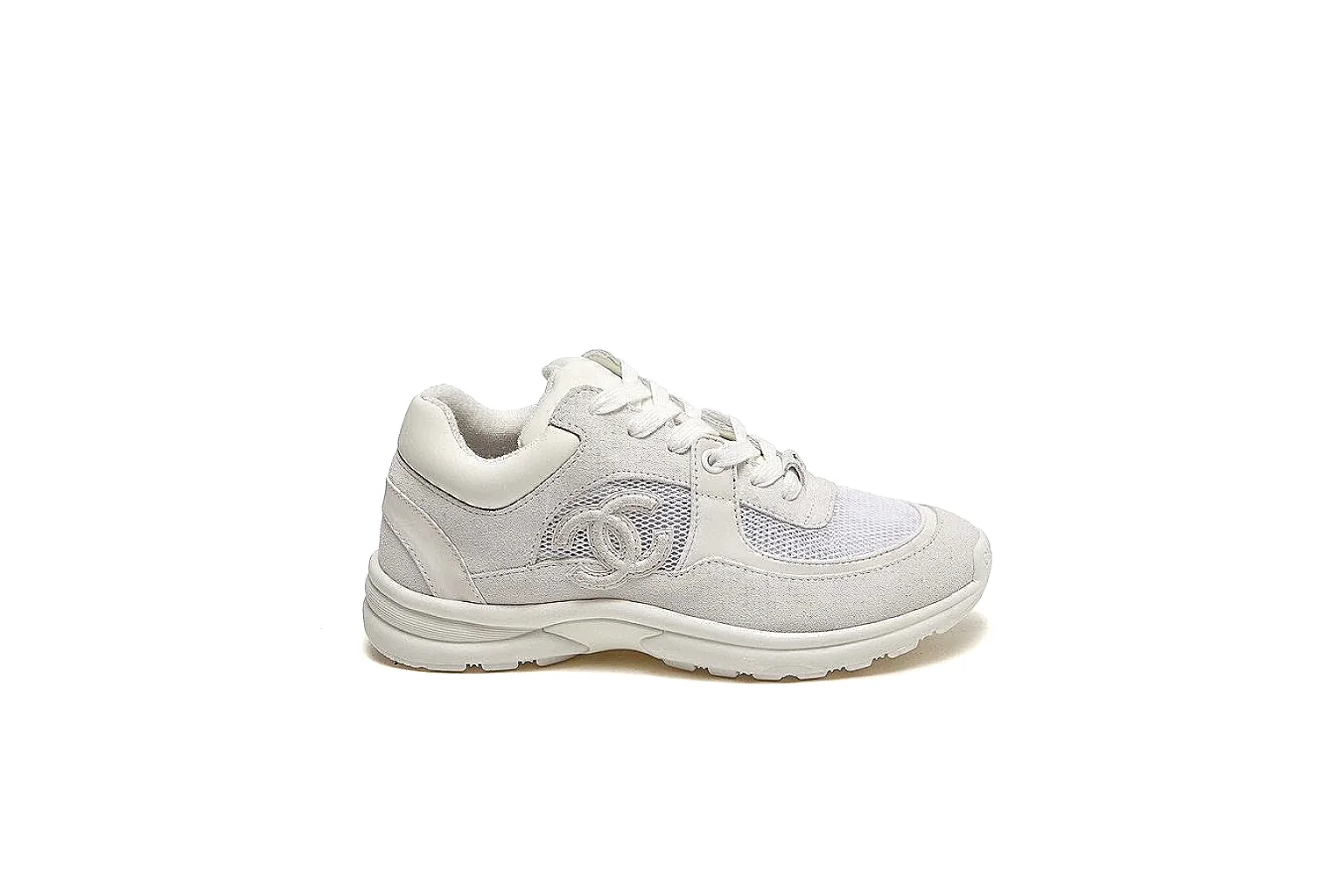 GogoBuy agent brief photos for Chanel White Runner Sneaker thumbnail 2