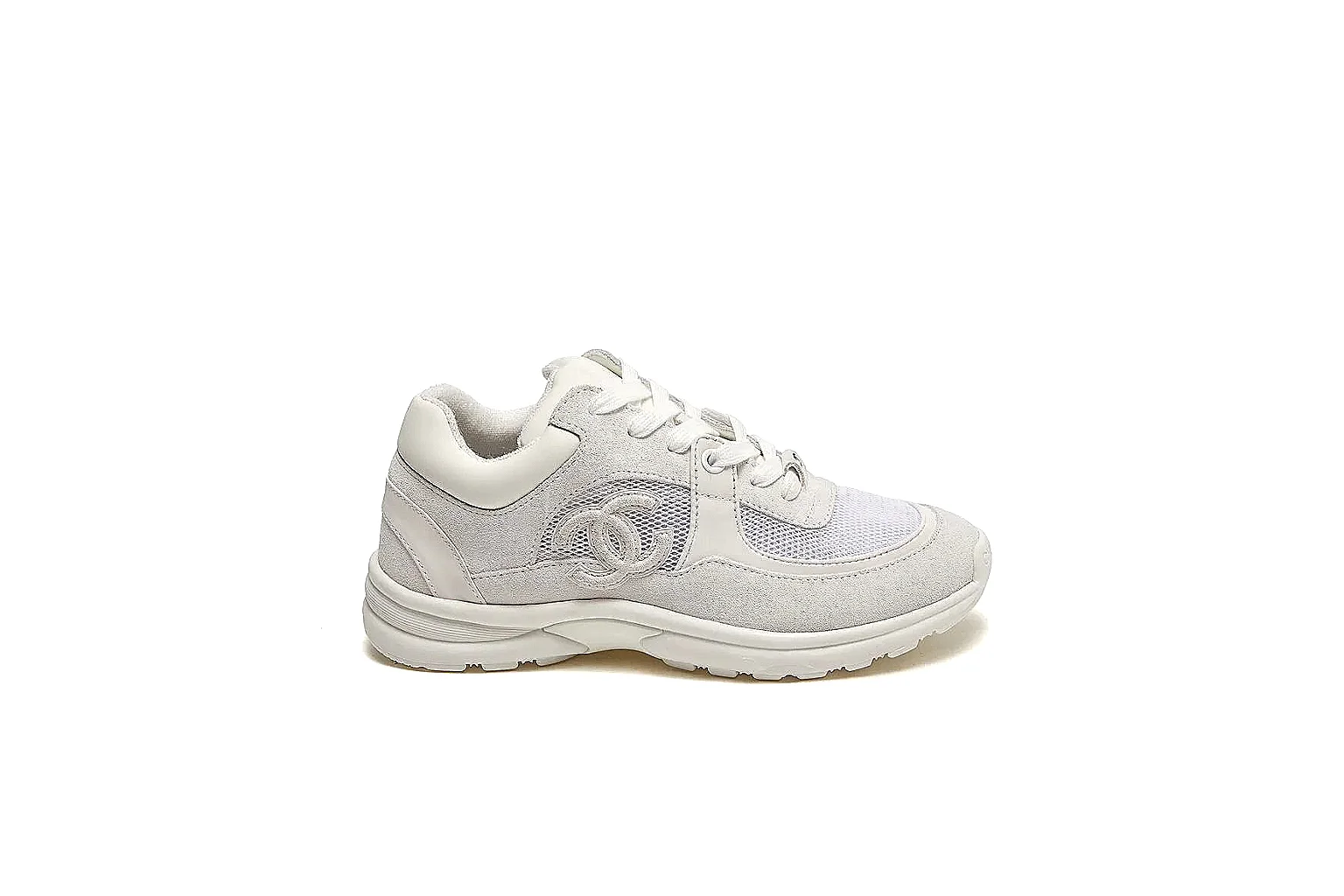 GogoBuy agent brief photos for Chanel White Runner Sneaker thumbnail 2