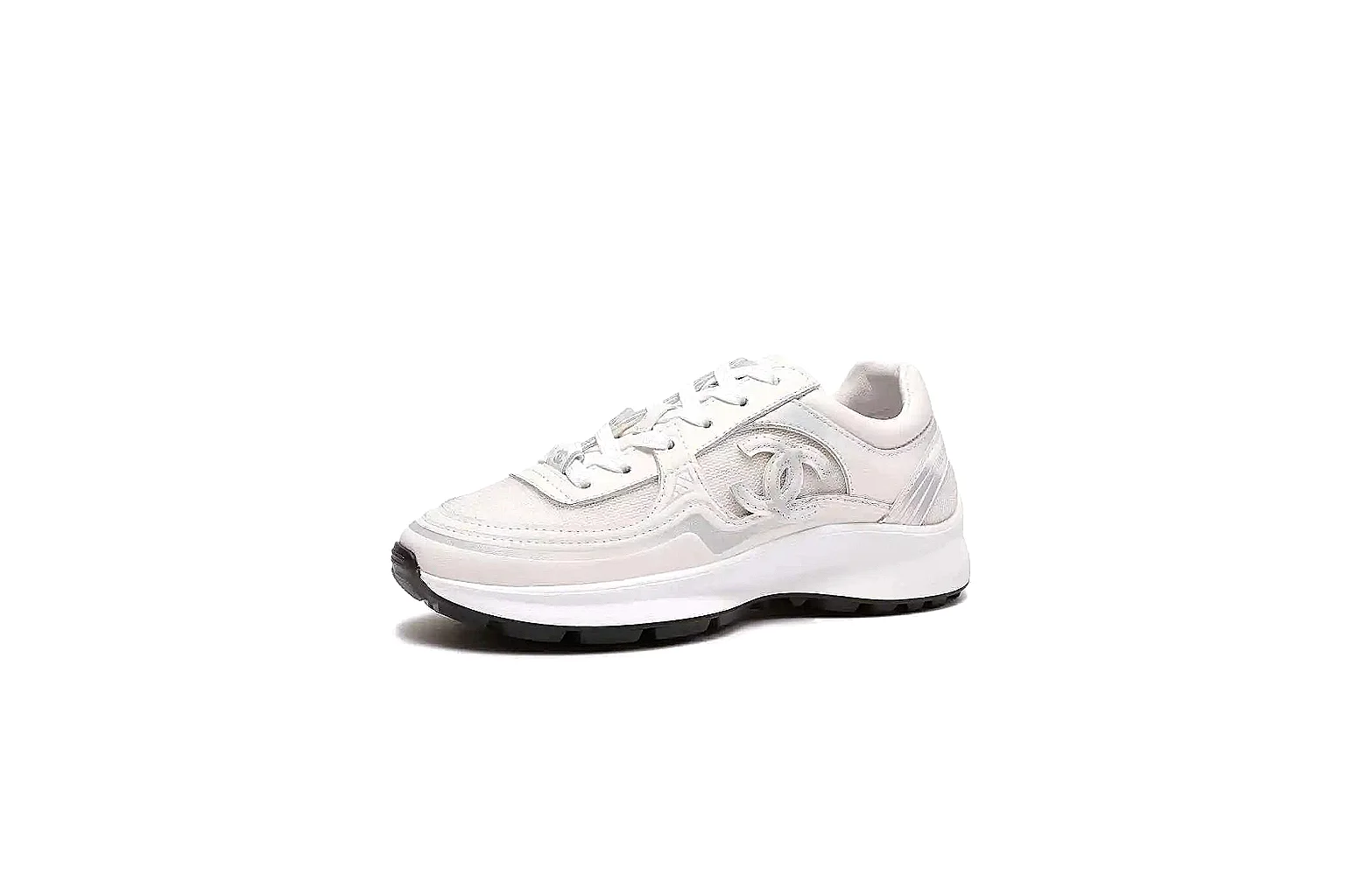 GogoBuy agent brief photos for Chanel White Runner Sneaker thumbnail 2