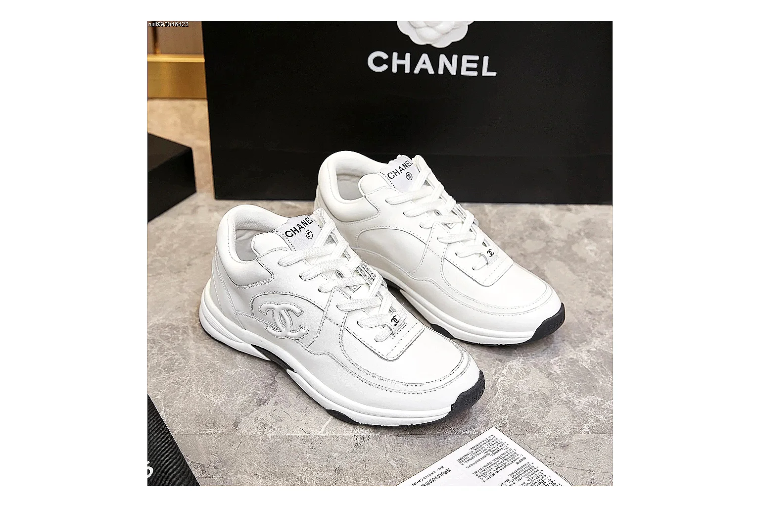 GogoBuy agent brief photos for Chanel White Runner Sneaker thumbnail 5