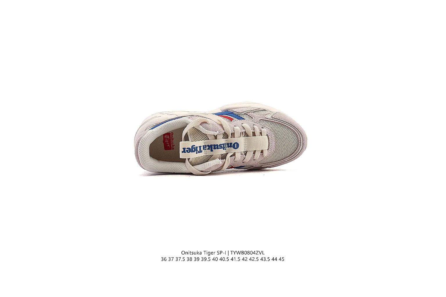 gogobuy.cloud Cream Blue Chunky Runner 0443 Cream Blue runner product image thumbnail 6