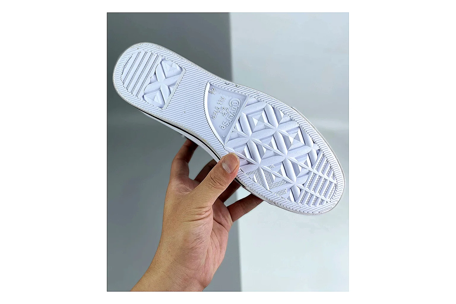 Converse All Star Lift Black Platform Low Top shopping brief photo showing black leather low-top upper, silver eyelets, white rubber toe cap, and elevated striped platform sole thumbnail 2
