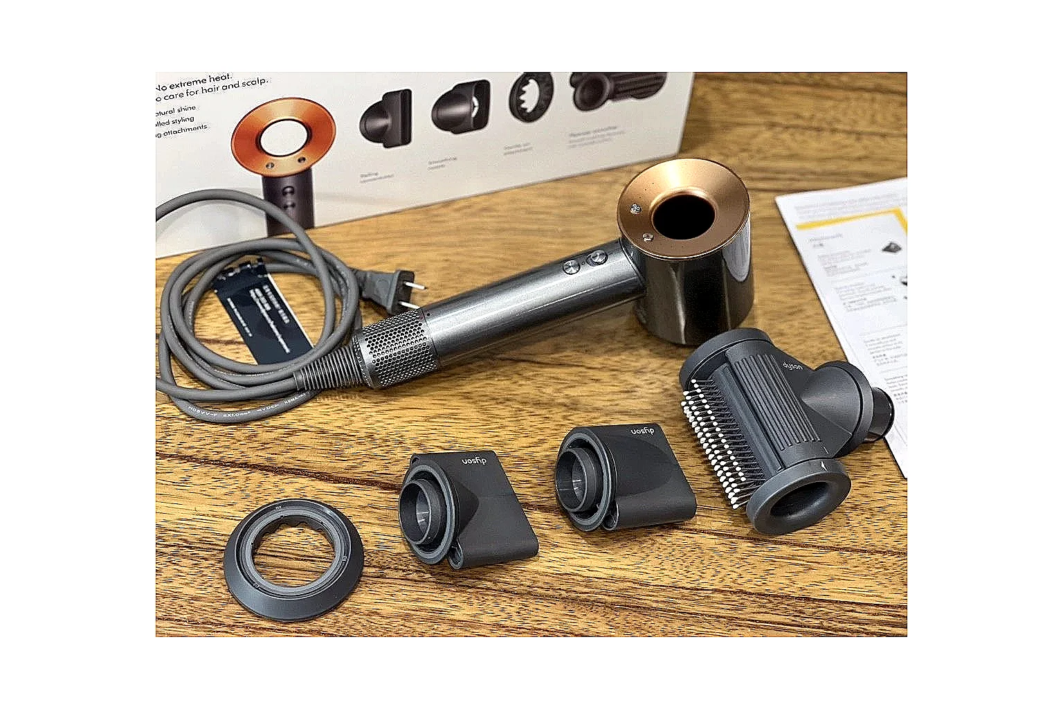 Dyson Hair Care Black Hair Dryer shopping brief image SKU 1038571731 thumbnail 4