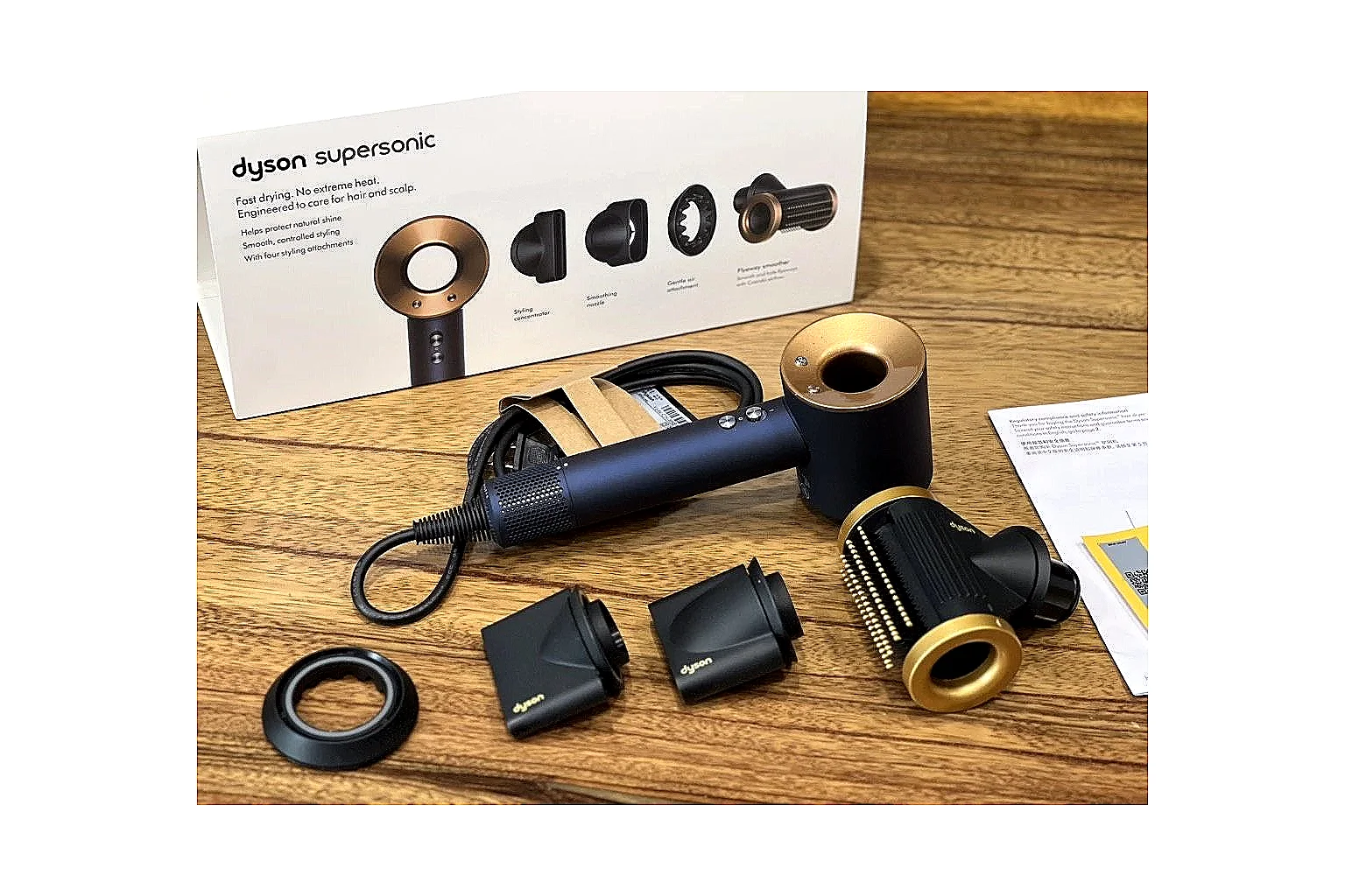 Dyson Hair Care Black Hair Dryer shopping brief image SKU 1038571731 thumbnail 6