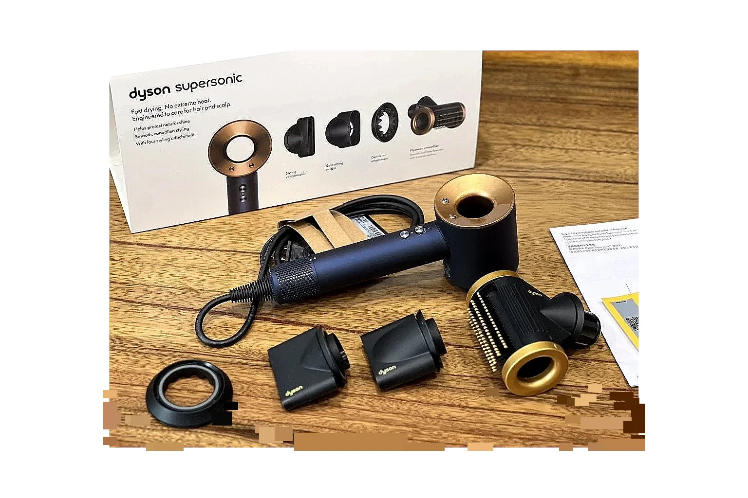 Dyson Supersonic Black Hair Dryer shopping brief image SKU 1182167343