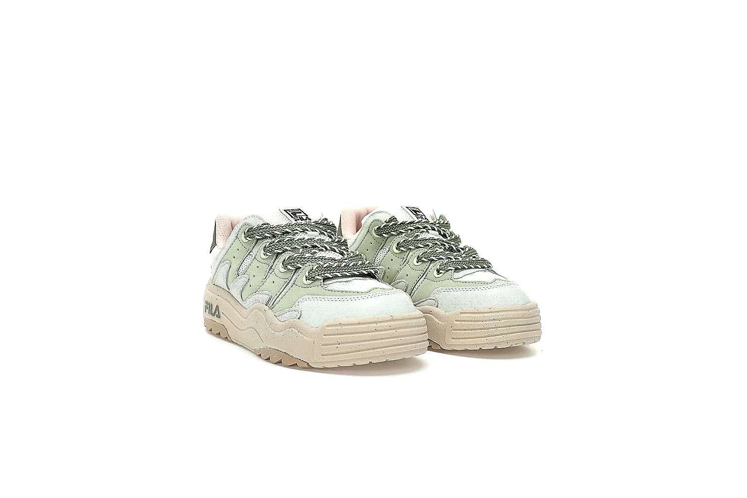 GogoBuy agent brief photos for Fila Beige Green Low Sneaker thumbnail 3