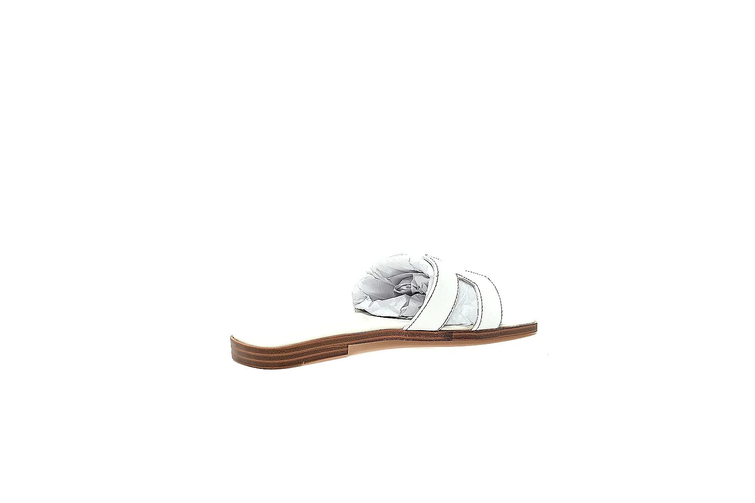 gogobuy.cloud Hermes Oran White Slide Pair 3988 white-brown slide image thumbnail 5