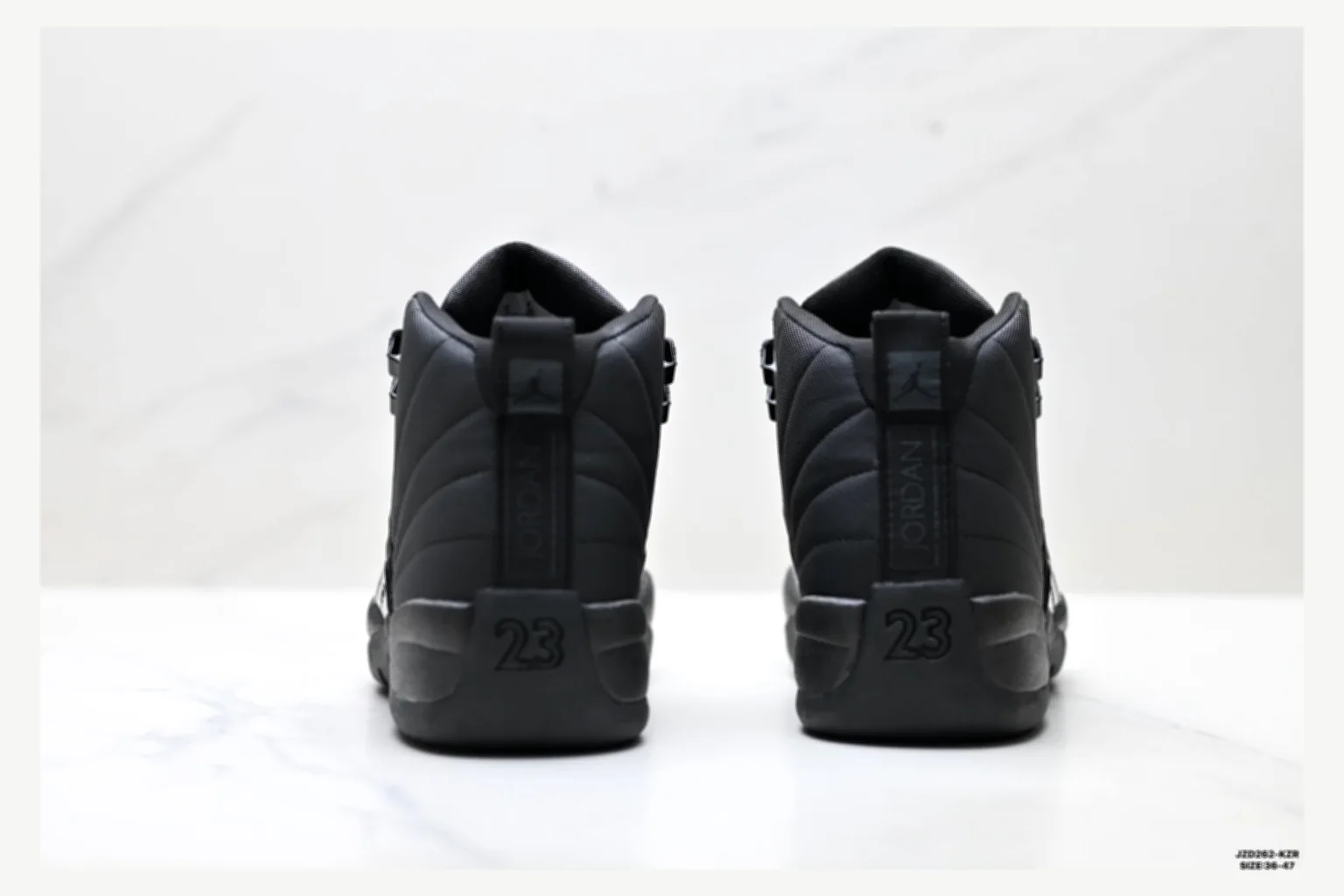 Jordan Air Jordan 12 Black High Top shopping brief image SKU 1182167523 thumbnail 3