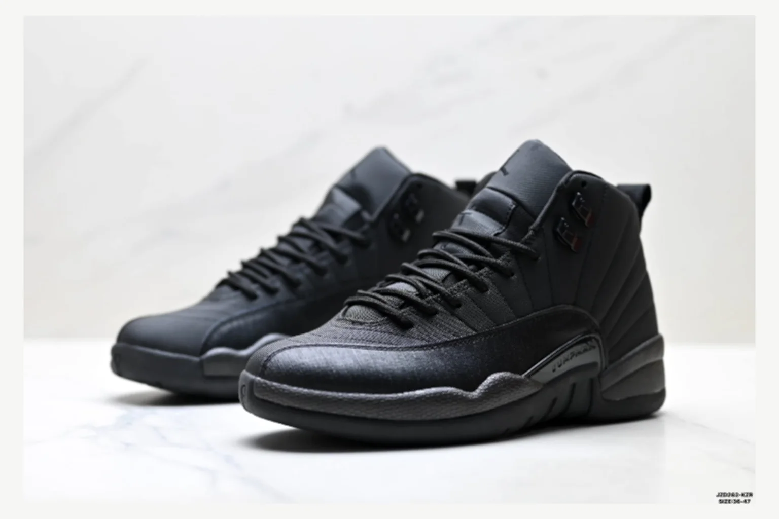 Jordan Air Jordan 12 Black High Top shopping brief image SKU 1182167523 thumbnail 6